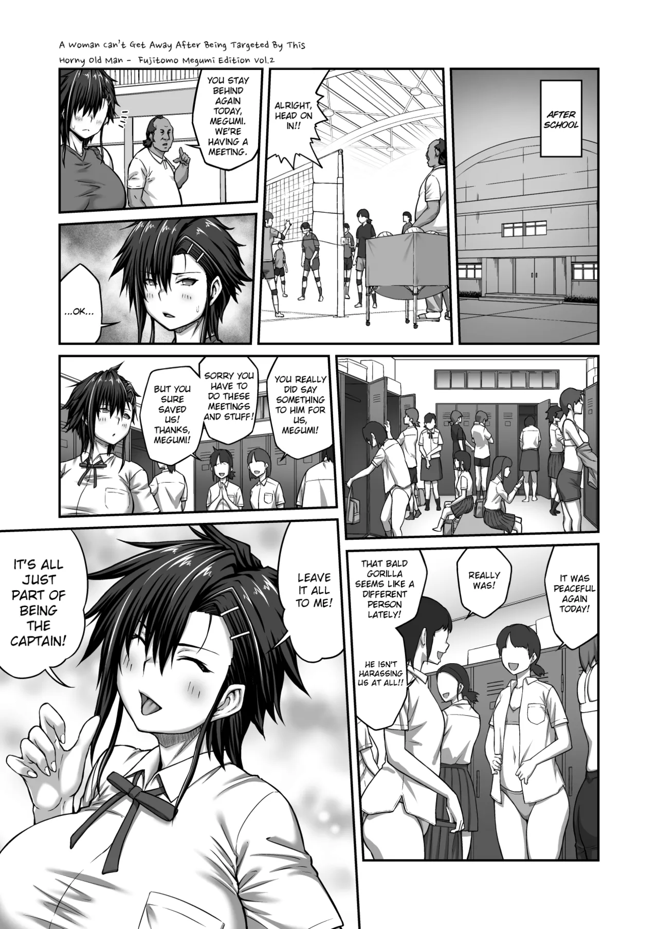 [ClimbCrown]Nakadashi Oji-san ni Nerawareta Mesu wa Nigeru Koto ga Dekinai ~Fujitomo Megumi Hen 2~ | A Woman Can't Get Away After Being Targeted By This Horny Old Man - Fujitomo Megumi Edition Vol.2 [English] =White Symphony=[Digital] Page 15