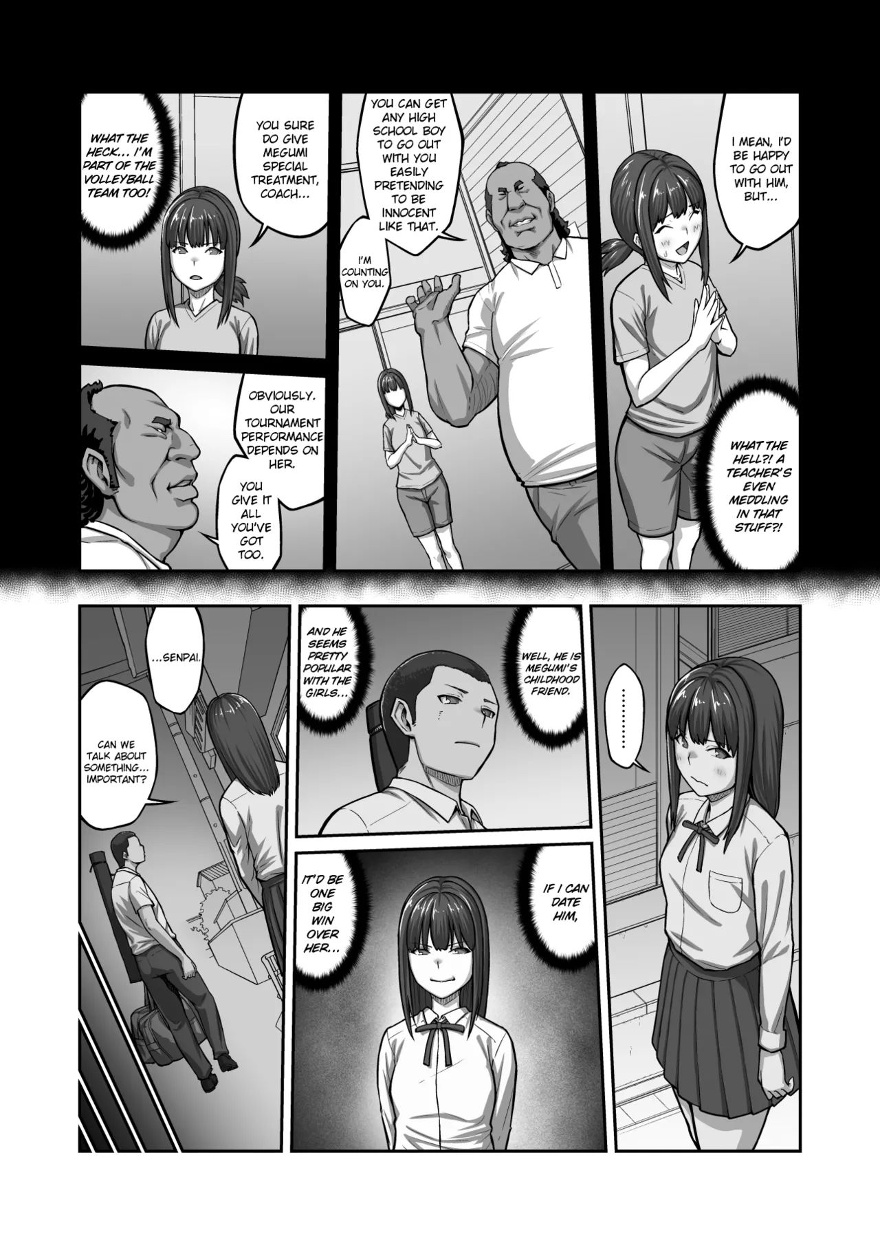 [ClimbCrown]Nakadashi Oji-san ni Nerawareta Mesu wa Nigeru Koto ga Dekinai ~Fujitomo Megumi Hen 2~ | A Woman Can't Get Away After Being Targeted By This Horny Old Man - Fujitomo Megumi Edition Vol.2 [English] =White Symphony=[Digital] Page 46