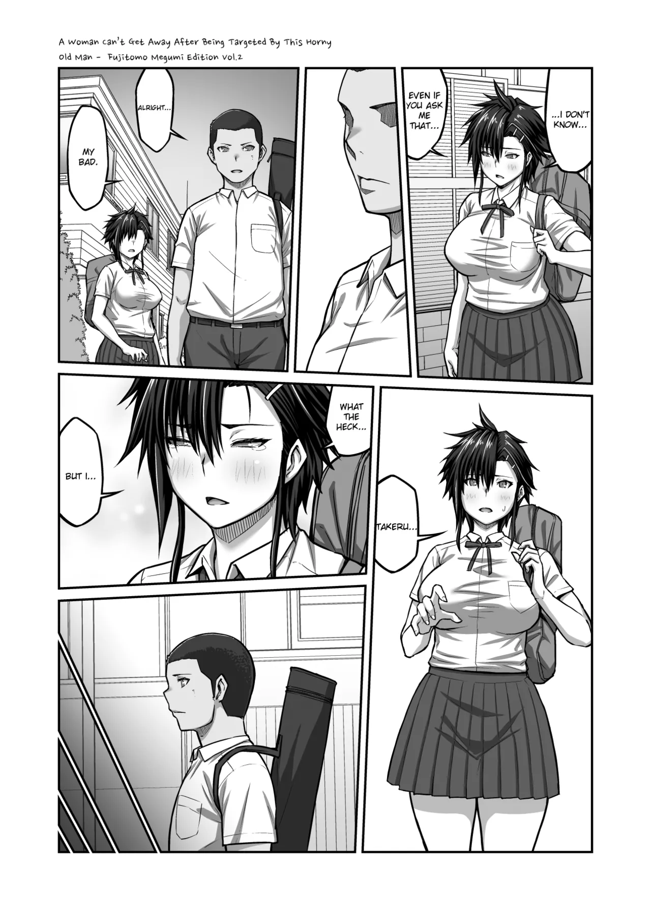 [ClimbCrown]Nakadashi Oji-san ni Nerawareta Mesu wa Nigeru Koto ga Dekinai ~Fujitomo Megumi Hen 2~ | A Woman Can't Get Away After Being Targeted By This Horny Old Man - Fujitomo Megumi Edition Vol.2 [English] =White Symphony=[Digital] Page 49