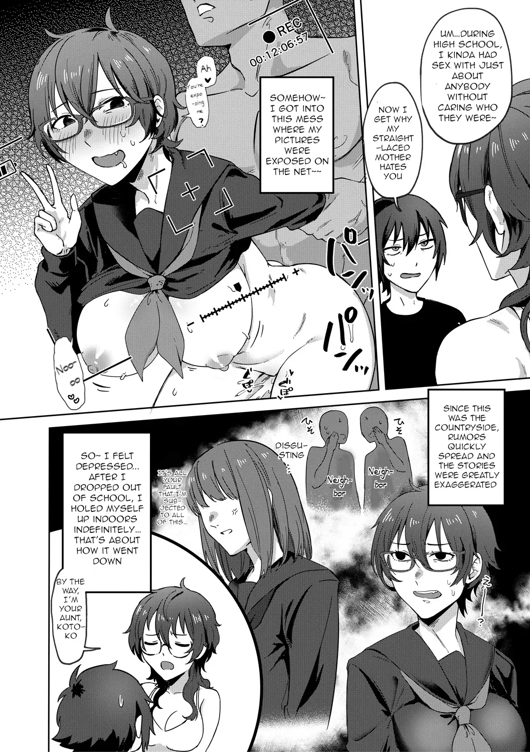 [Nakamura Kafuka]Jidaraku | Depravity[English] [Ongoing] [Rough Decensor] Page 24