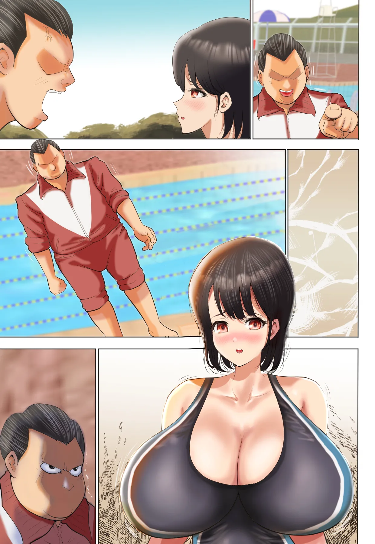 [Ki Se E Nu]Mukuchi de Inkya Joshi no Bakunyuu o Hin Muite Shidou Shisugita Page 55