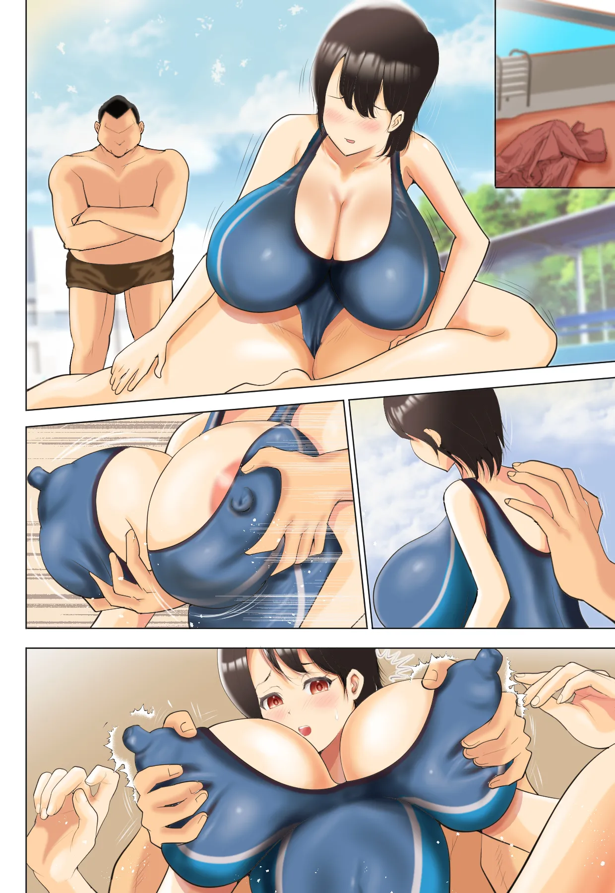 [Ki Se E Nu]Mukuchi de Inkya Joshi no Bakunyuu o Hin Muite Shidou Shisugita Page 56
