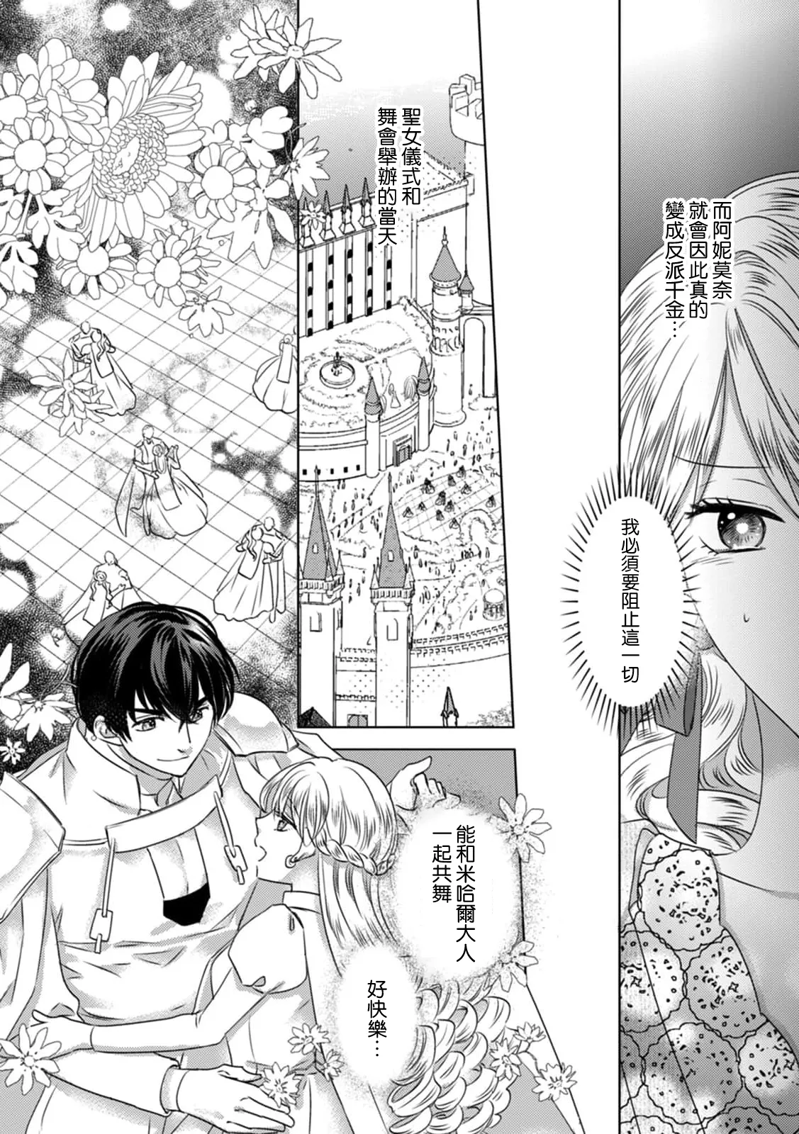 [Yoshida Ninn]Dakareta Akuyaku Reijou wa, Gekihen Ouji no Dekiai Route ni Totsunyuuchuu!? | 被深拥的反派千金进入反套路王子的强宠攻略线!? 1-23[Chinese] [莉赛特汉化组] Page 163