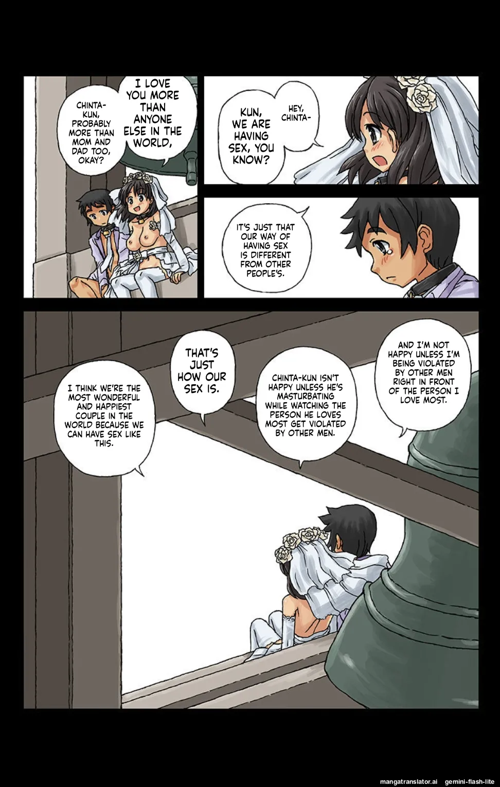 Kachiku Couple 3 AI Translation Page 10