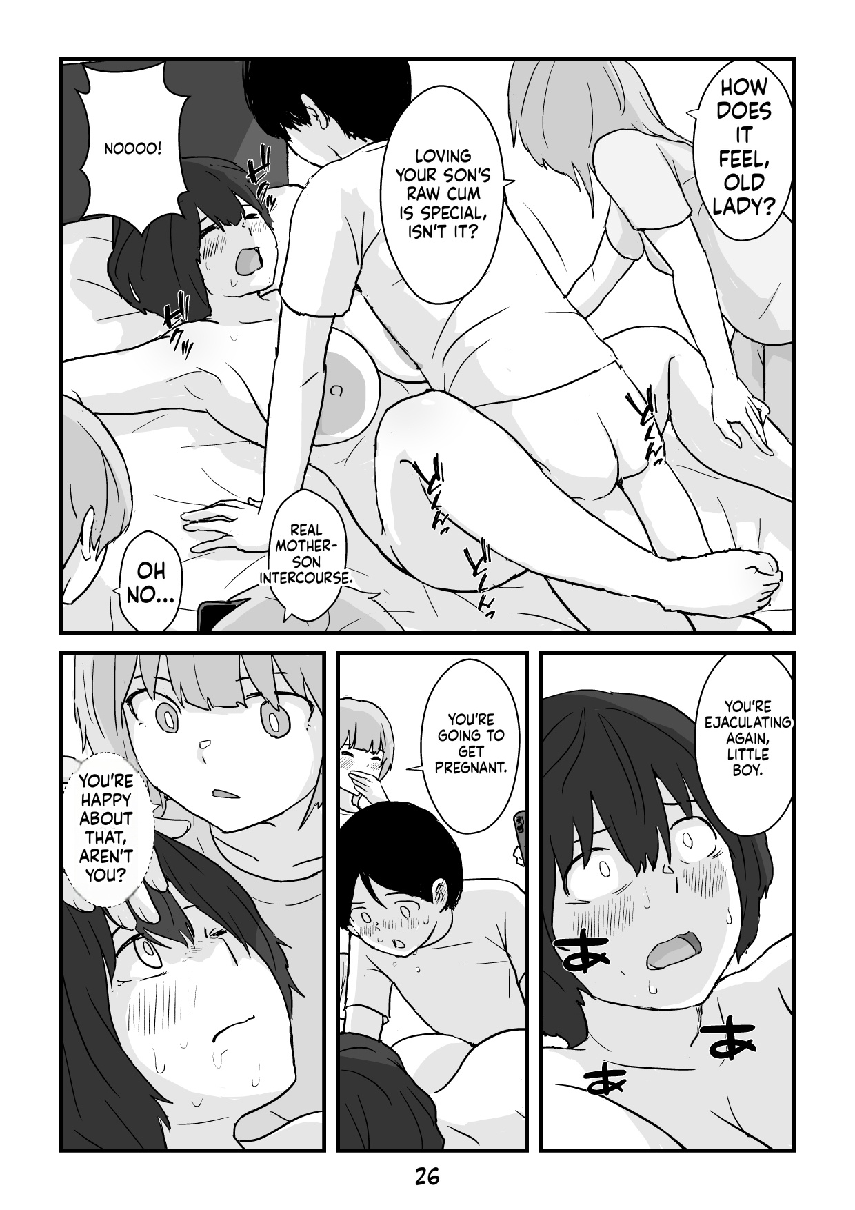 [Goninbijin]Mom is my condom[English](MTL) Page 26