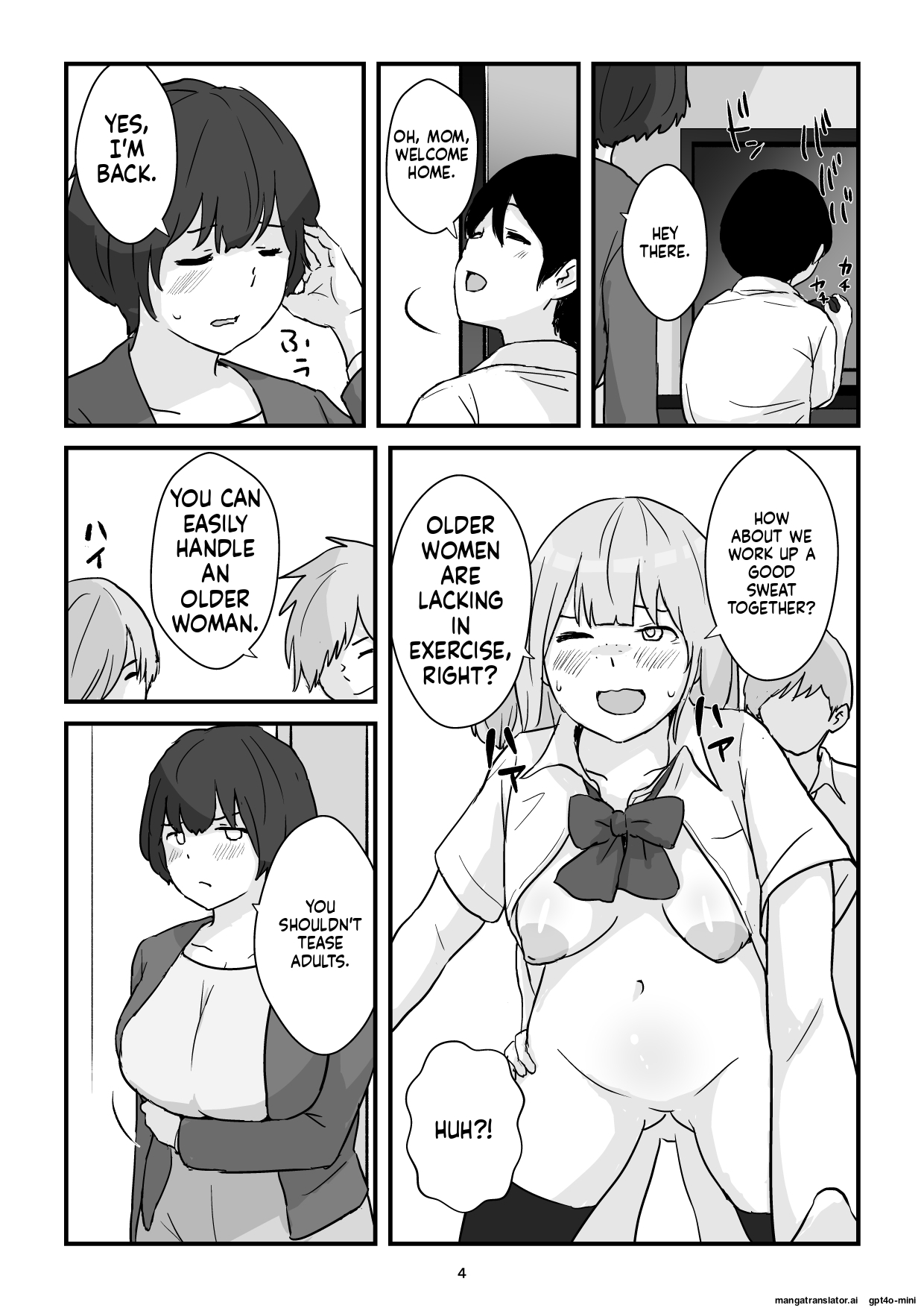 [Goninbijin]Mom is my condom[English](MTL) Page 4