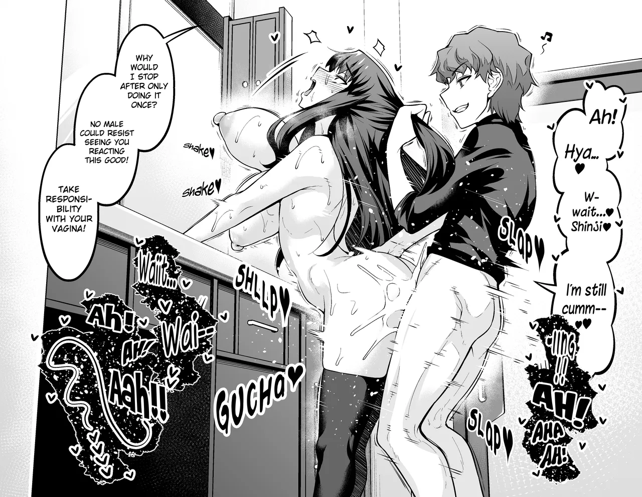 [Ankoman]Saoyaku Shinji ga Saber-tachi to Yarimakuru Hon | Shinji, the Stud, has Wild Sex with Saber and the Others(Fate/stay night) [English Translation Compilation] Page 32