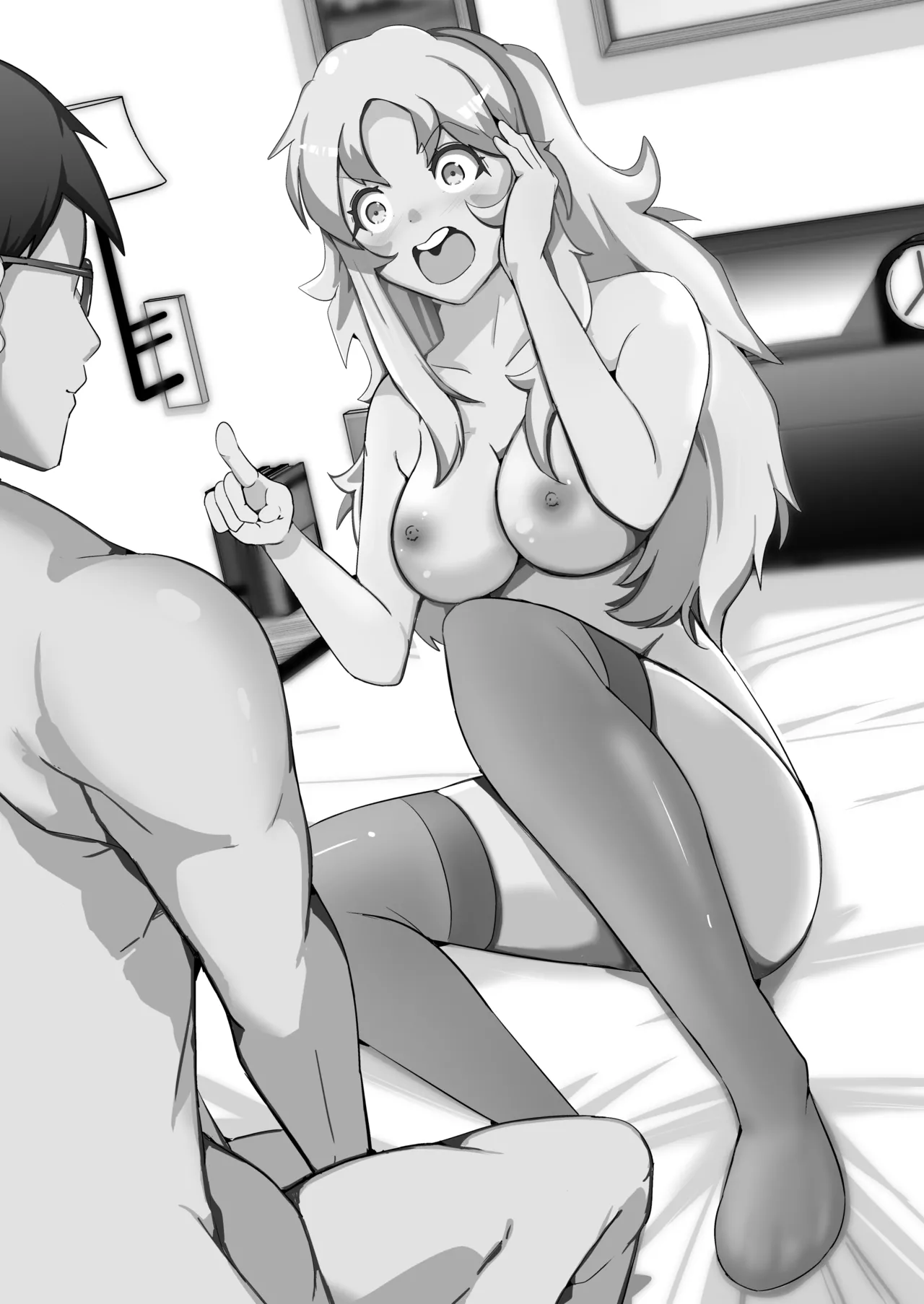 [Iwashita Shoten (Iwashita)]My husband's penis wouldn't get hard, so we switched bodies, and it turned out to be incredibly good. Page 8