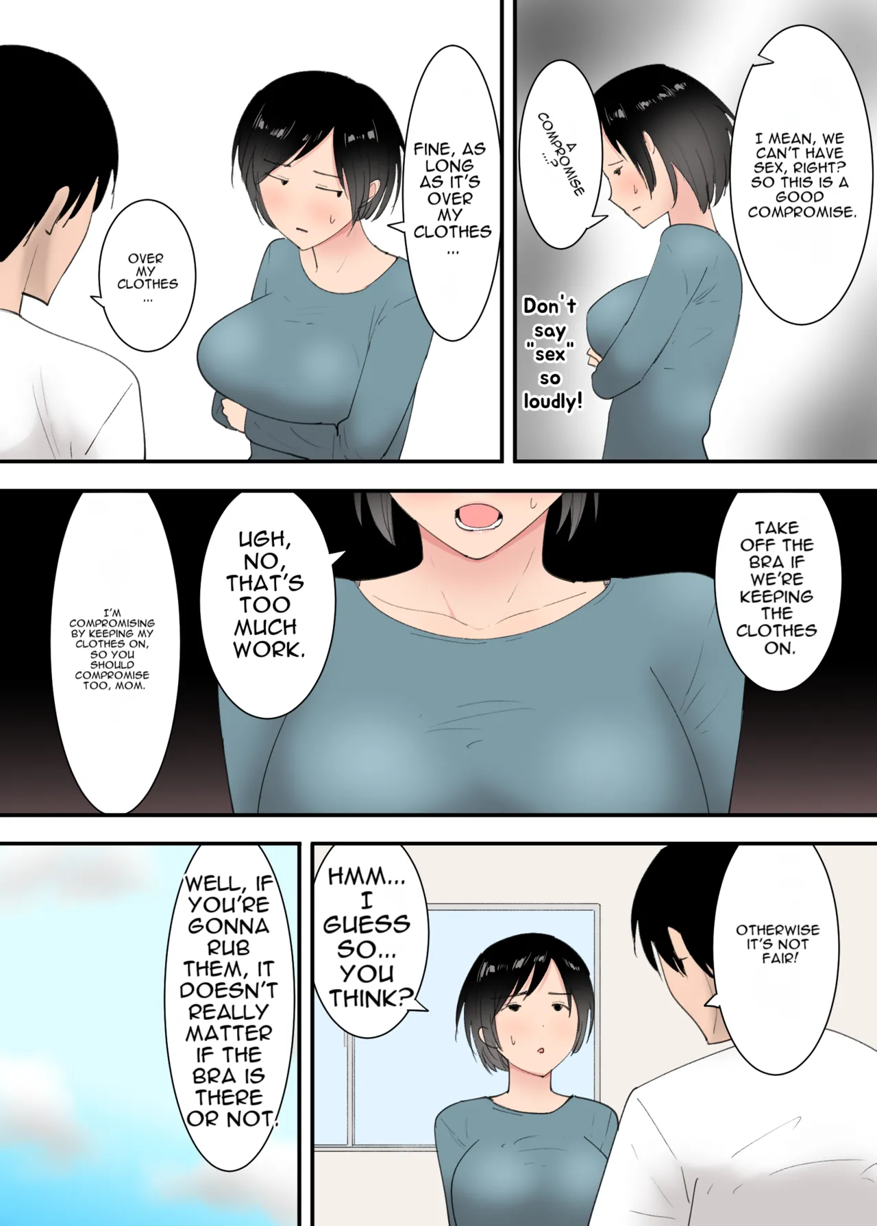 [Templicher]Kaa-san to Sex Shita Mikkakan | Three Days of Sex with My Mom[English] [MTL] Page 10