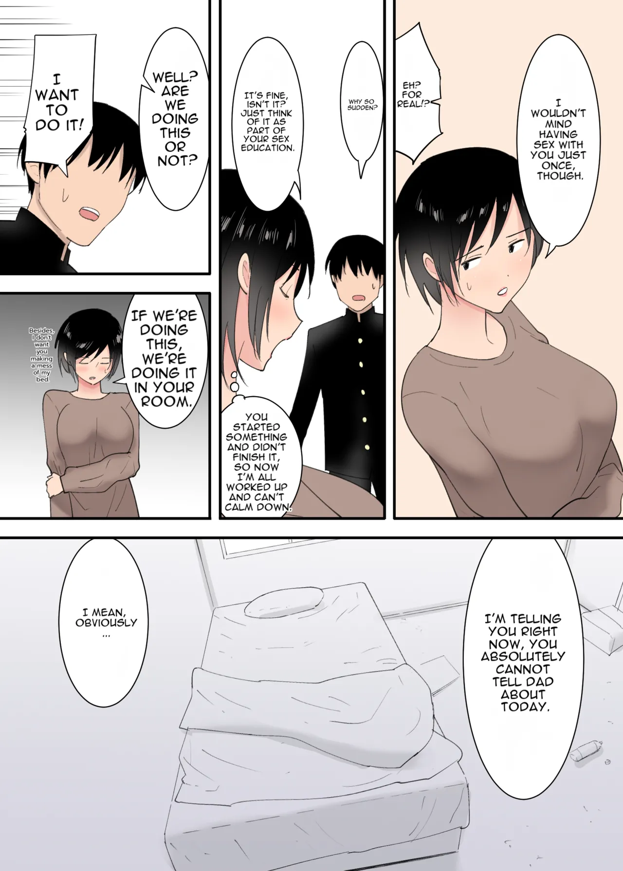 [Templicher]Kaa-san to Sex Shita Mikkakan | Three Days of Sex with My Mom[English] [MTL] Page 27