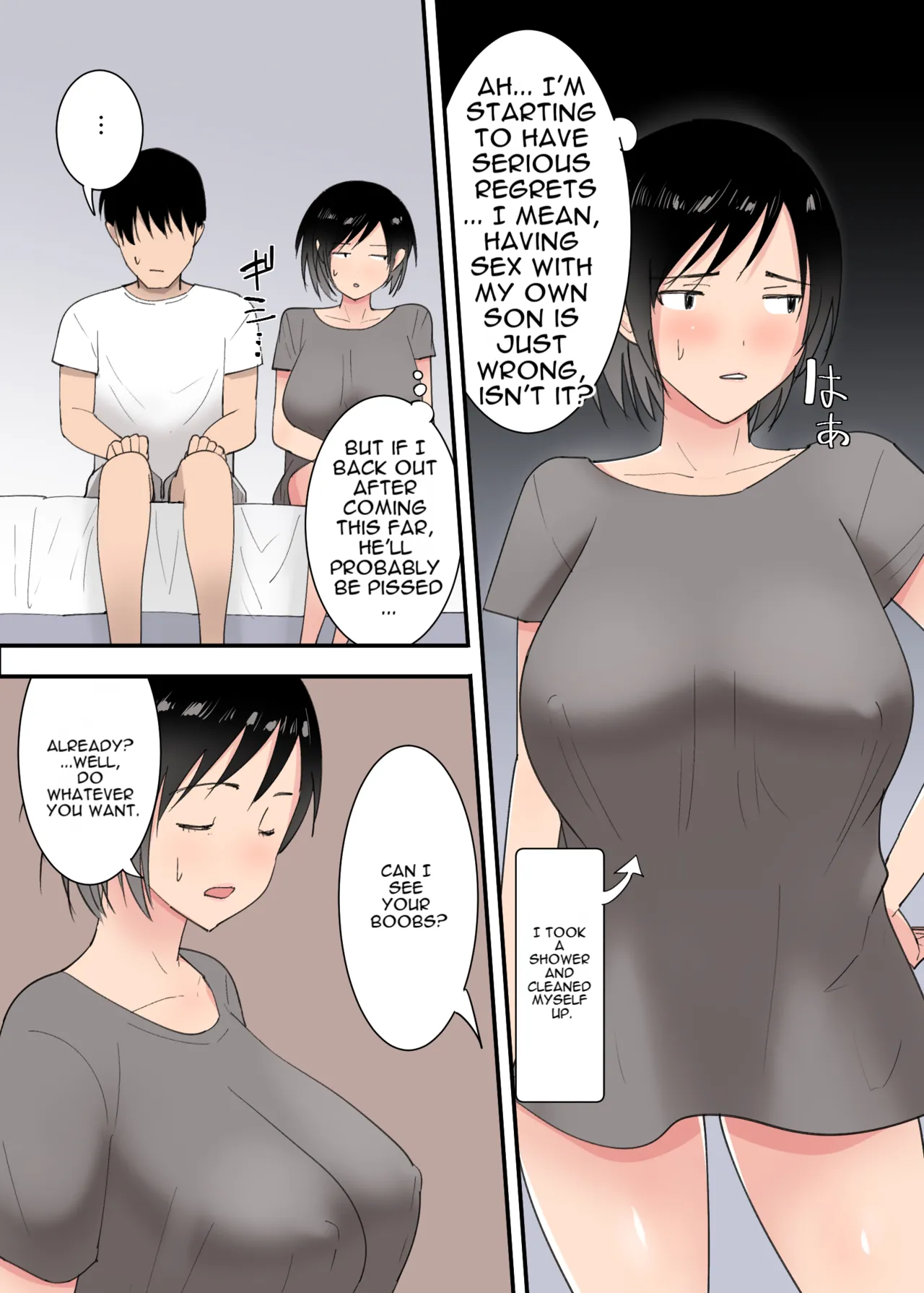 [Templicher]Kaa-san to Sex Shita Mikkakan | Three Days of Sex with My Mom[English] [MTL] Page 28