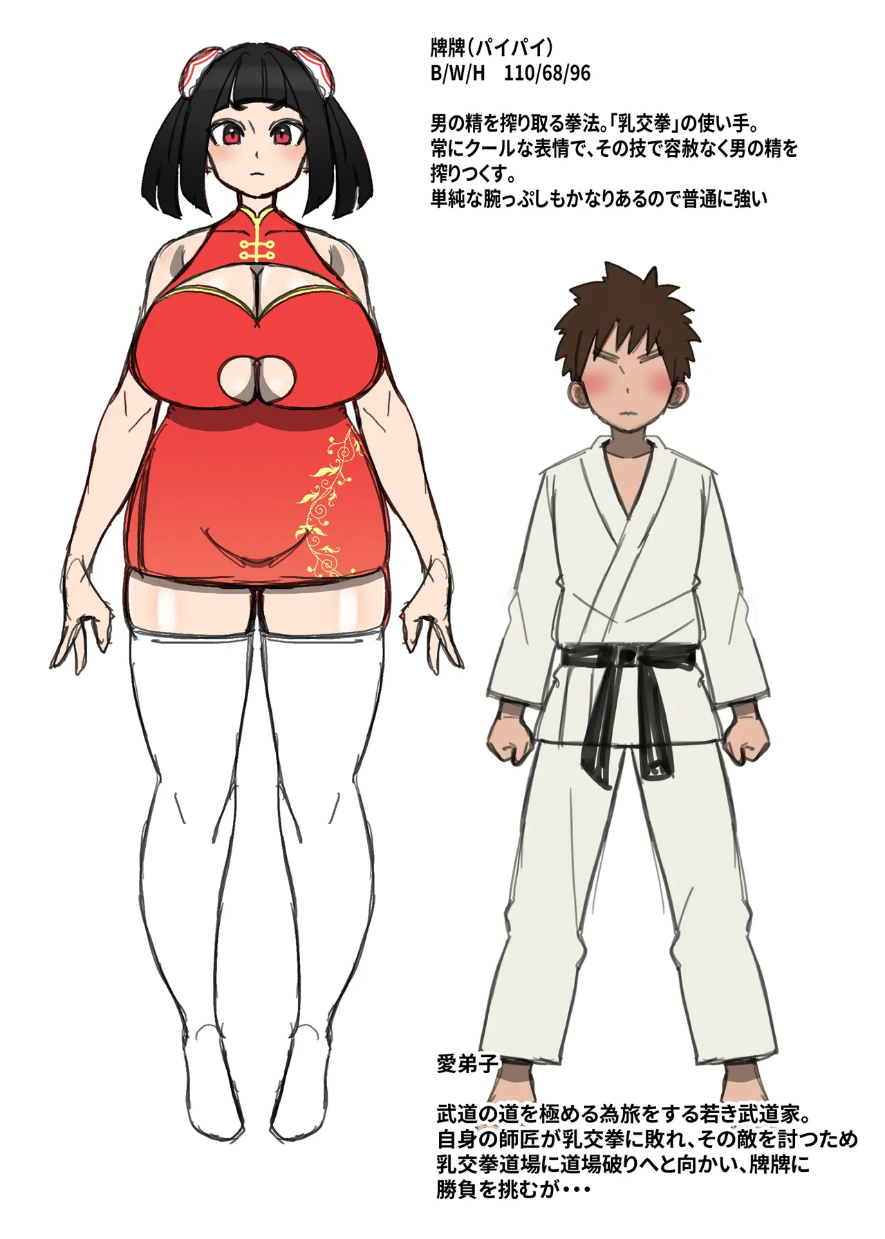 [Shime wa Shakechazuke]Nyūko (Paizuri) Ken ~Haiboku Shashei no Shō~ Page 28
