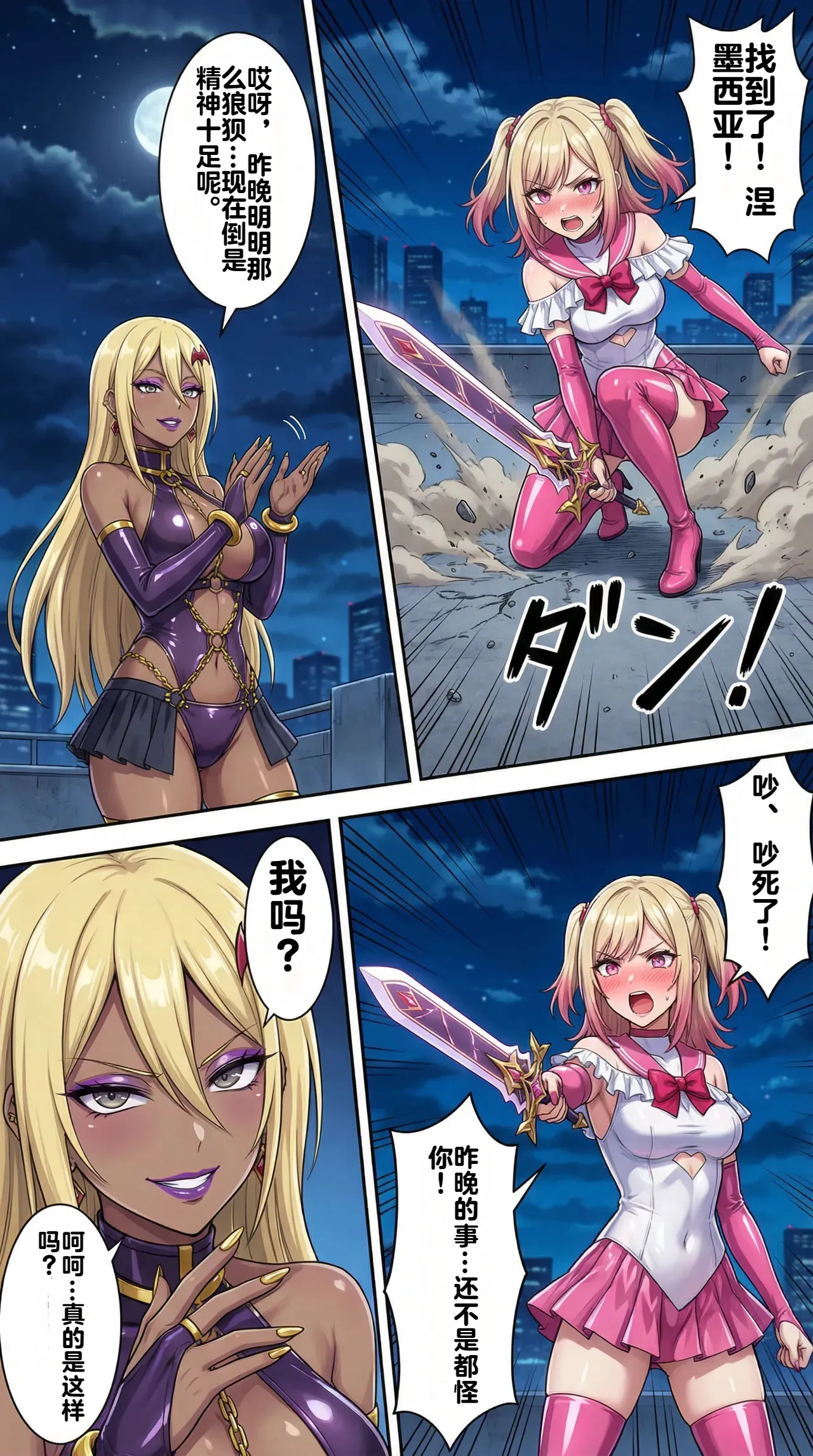 [Taka Hawk]Ochiyuku Hoshi, Kuroki Kairaku 1+2[Chinese] [机翻] [AI Generated] Page 28
