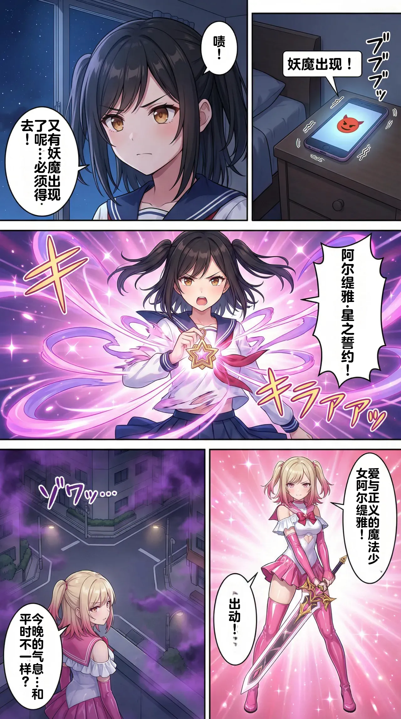 [Taka Hawk]Ochiyuku Hoshi, Kuroki Kairaku 1+2[Chinese] [机翻] [AI Generated] Page 3