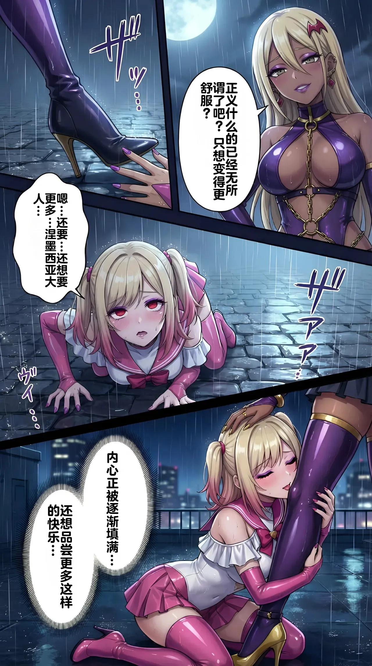 [Taka Hawk]Ochiyuku Hoshi, Kuroki Kairaku 1+2[Chinese] [机翻] [AI Generated] Page 36