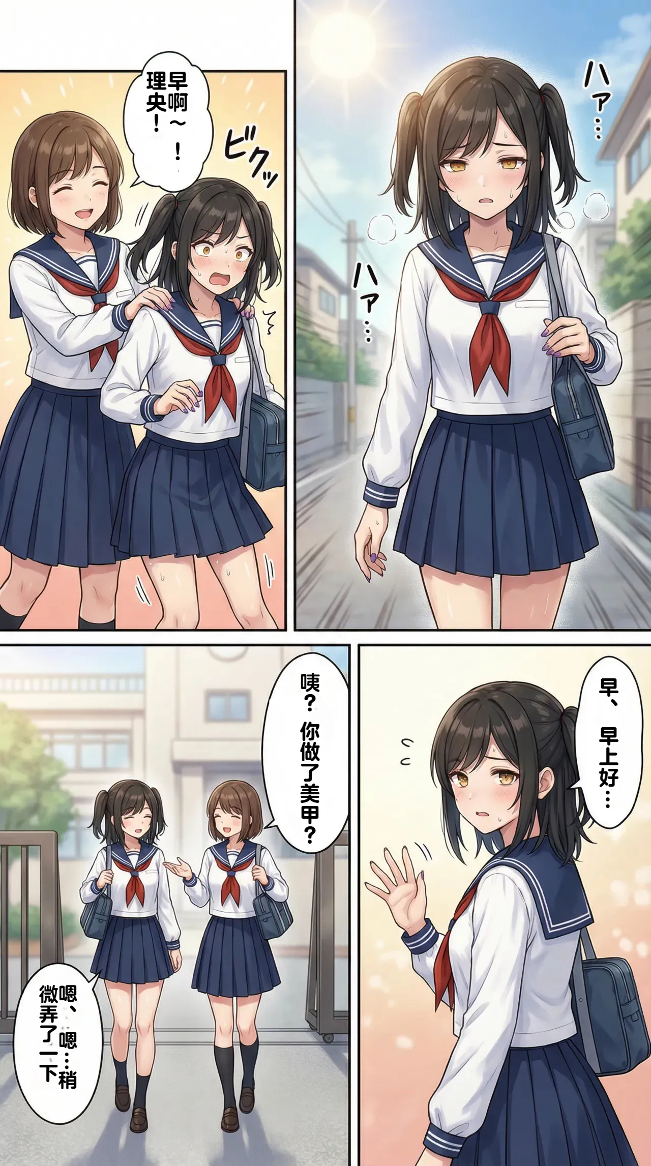 [Taka Hawk]Ochiyuku Hoshi, Kuroki Kairaku 1+2[Chinese] [机翻] [AI Generated] Page 45