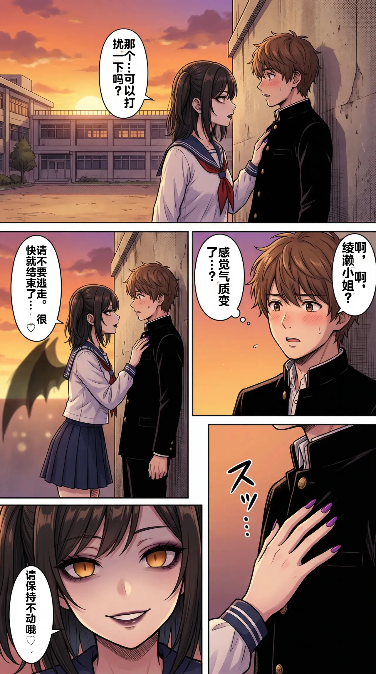 [Taka Hawk]Ochiyuku Hoshi, Kuroki Kairaku 1+2[Chinese] [机翻] [AI Generated] Page 58