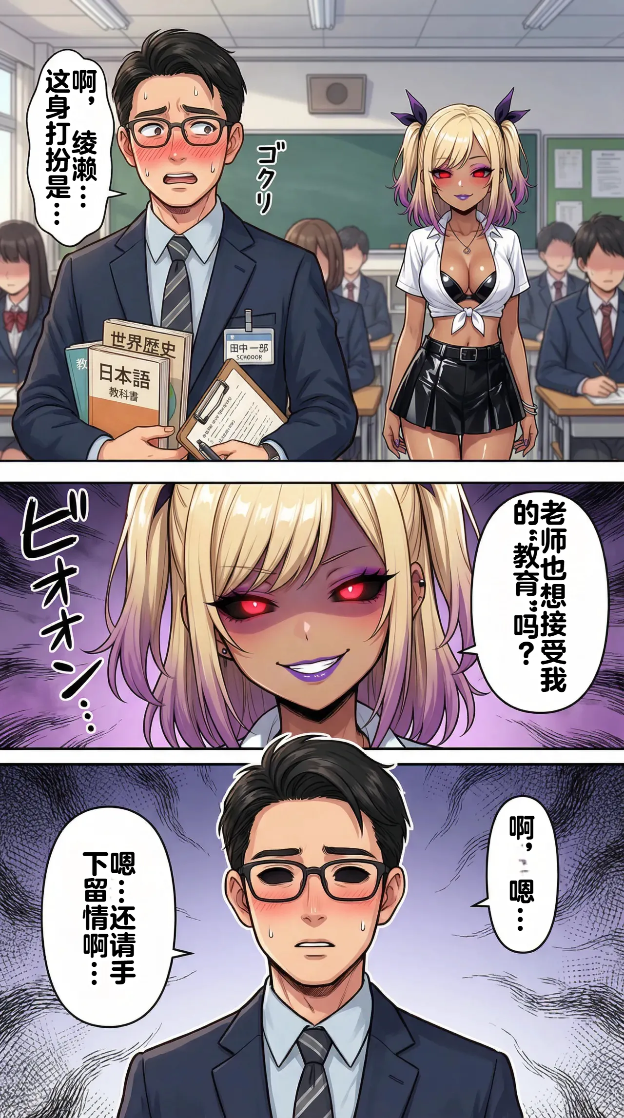 [Taka Hawk]Ochiyuku Hoshi, Kuroki Kairaku 1+2[Chinese] [机翻] [AI Generated] Page 89