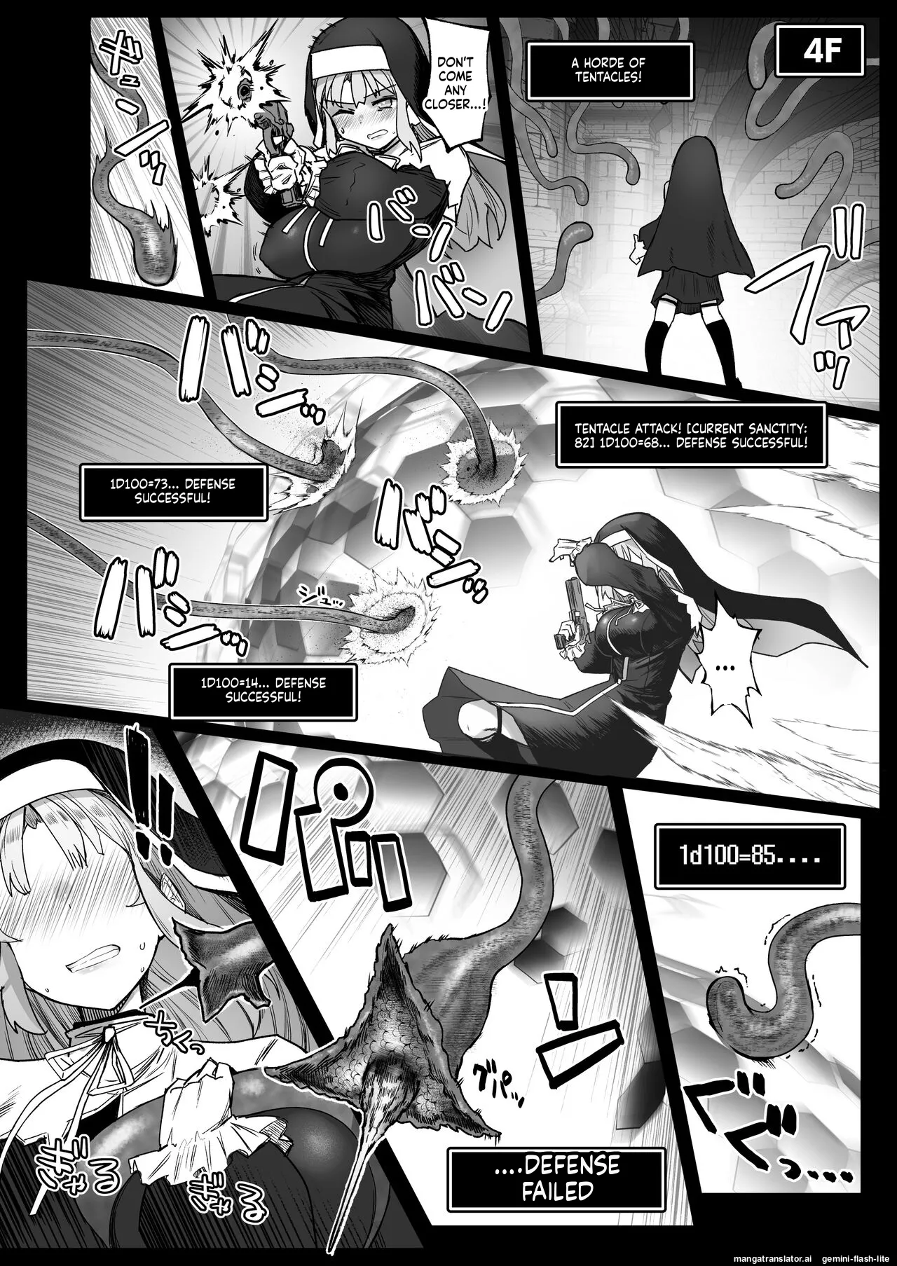 [30min-5000yen (Kagami Uekusa)]Niji Ero Trap Dungeon Bu 4(Sister Claire) [Digital] (SCANMTL) Page 13