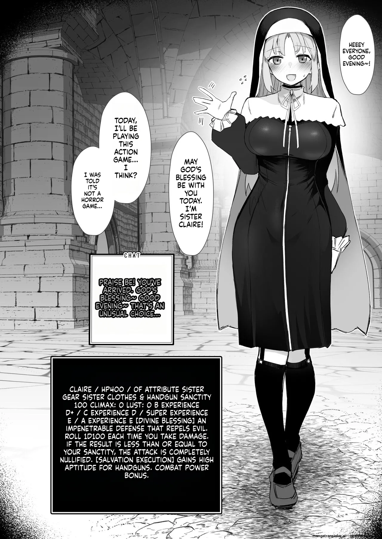 [30min-5000yen (Kagami Uekusa)]Niji Ero Trap Dungeon Bu 4(Sister Claire) [Digital] (SCANMTL) Page 5