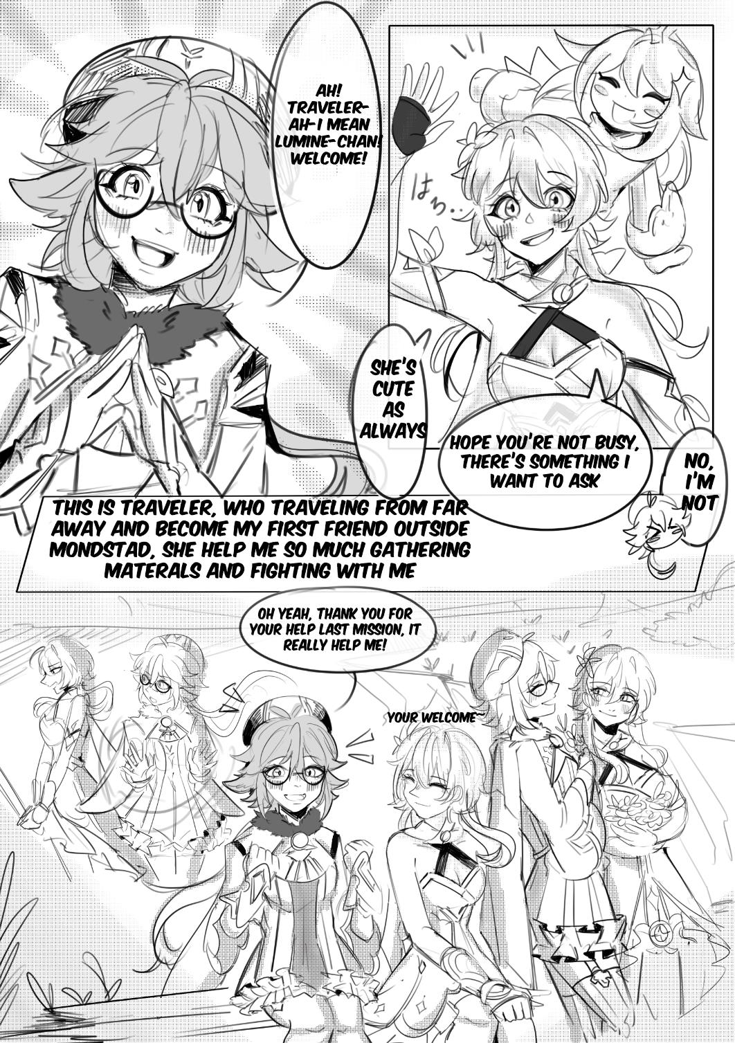 (Feli.Chii, Mikaミカ)My Chemical Romance(Genshin Impact) Page 3