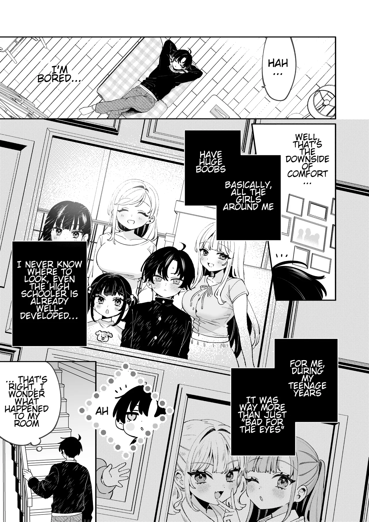[Clochette (Sakura Yuki)]Ore no Mawari ni Kyonyuu ga Oosugiru - the one Kyonyu-chan in every class series.[English] [Hourglass] [Digital] Page 10