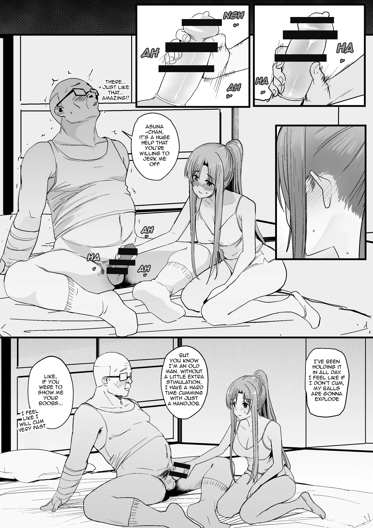 [Oninarasu]Asuna - Nishida 4(Sword Art Online) [English] Page 14