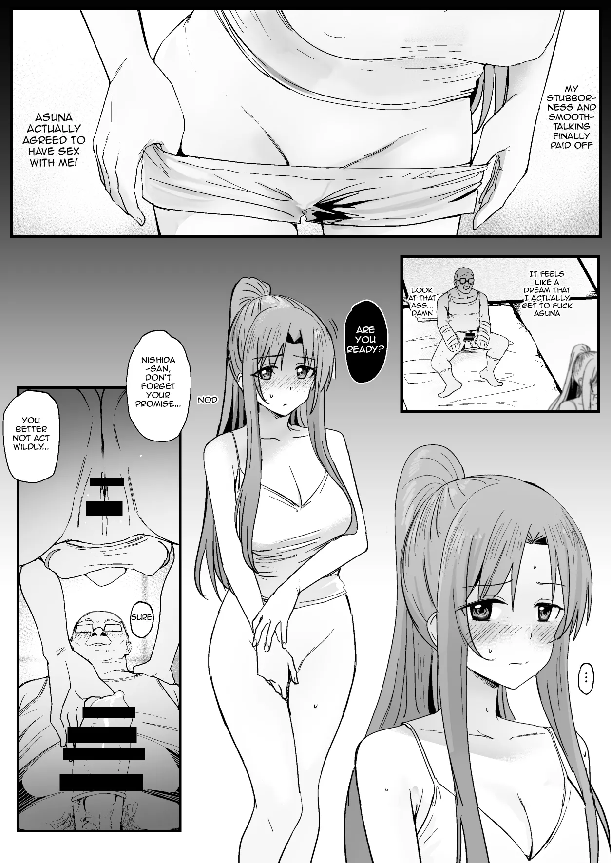 [Oninarasu]Asuna - Nishida 4(Sword Art Online) [English] Page 20
