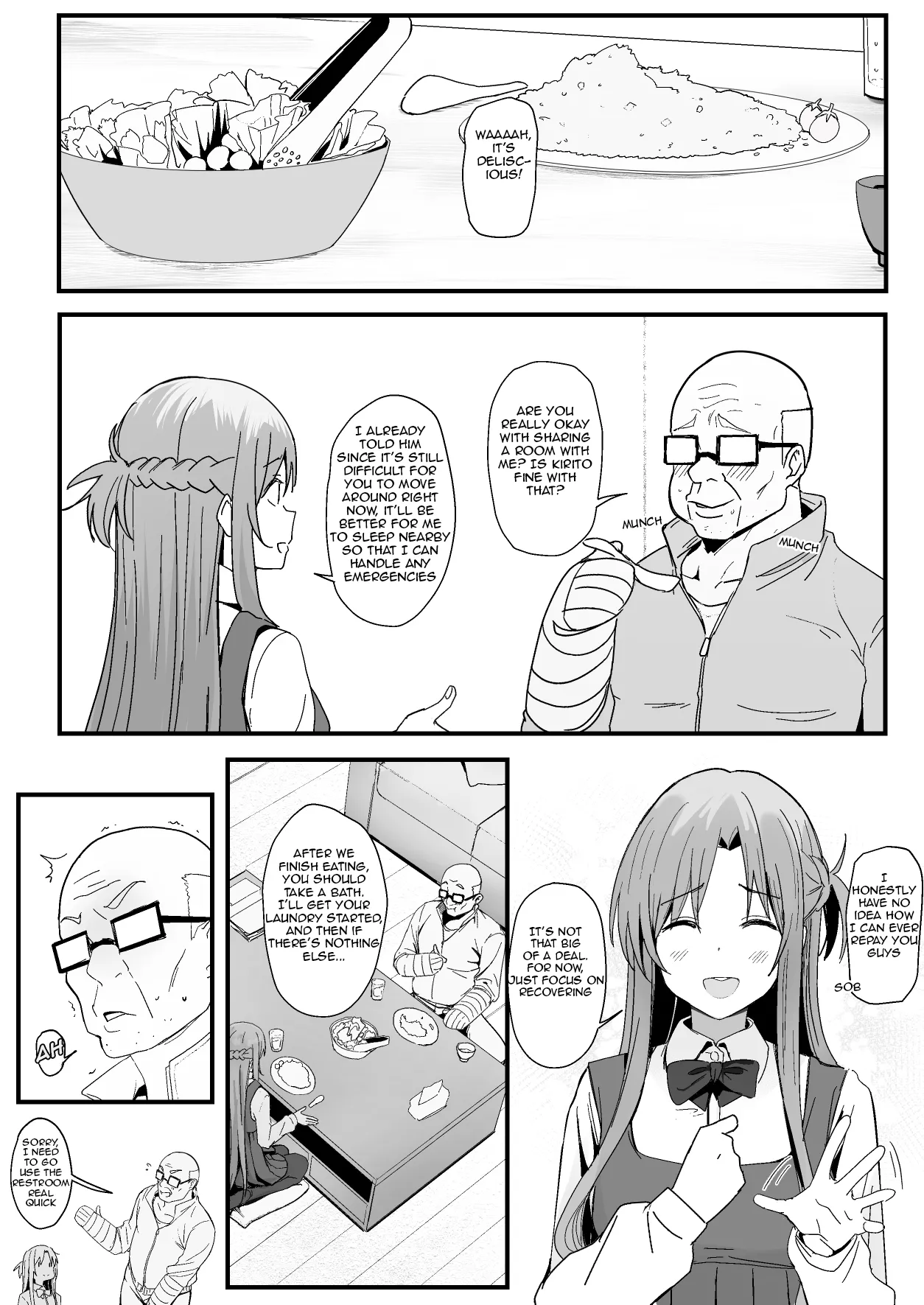 [Oninarasu]Asuna - Nishida 4(Sword Art Online) [English] Page 8