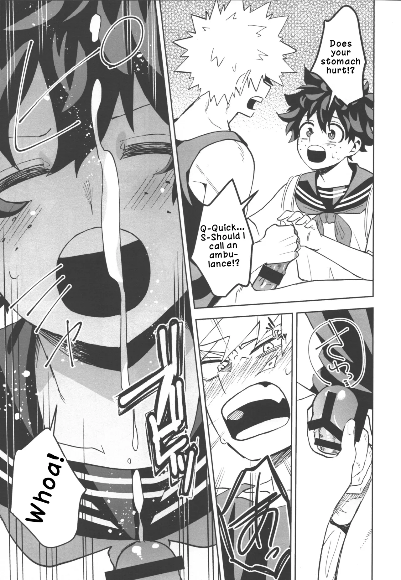 (Douyara Deban no Youda! 29) [Kinomuku Manami (Yakata)]Onegai ga Arimasu! (Boku no Hero Academia) | I Have a Favor to Ask![English] [LKK•Scans] Page 11