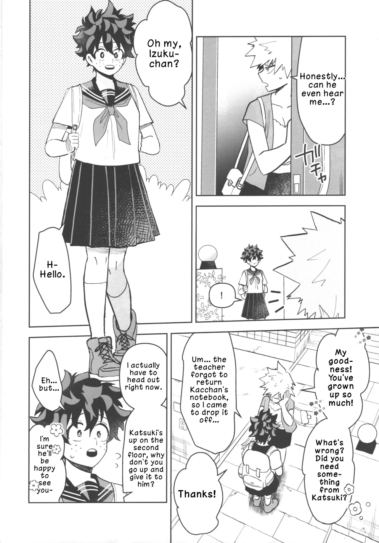 (Douyara Deban no Youda! 29) [Kinomuku Manami (Yakata)]Onegai ga Arimasu! (Boku no Hero Academia) | I Have a Favor to Ask![English] [LKK•Scans] Page 8