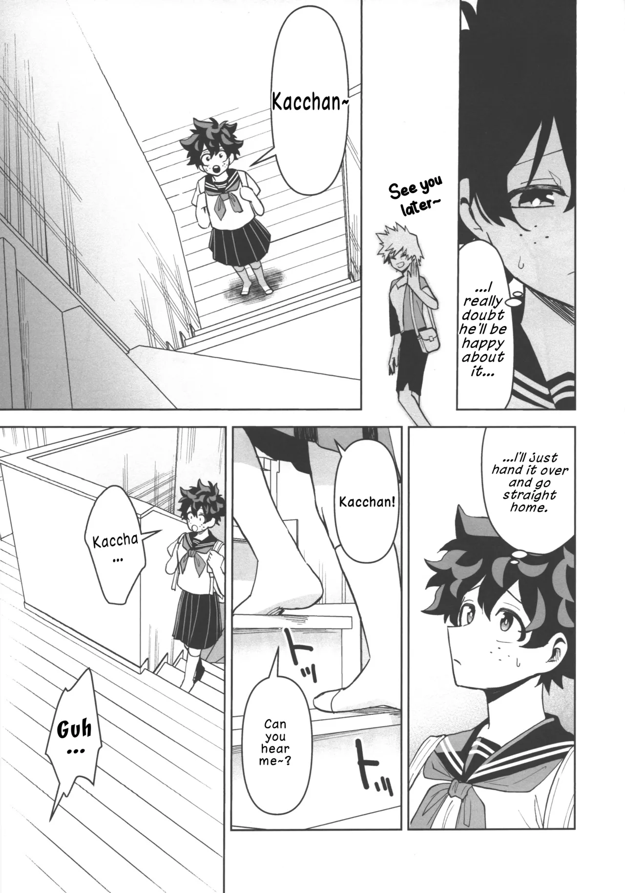 (Douyara Deban no Youda! 29) [Kinomuku Manami (Yakata)]Onegai ga Arimasu! (Boku no Hero Academia) | I Have a Favor to Ask![English] [LKK•Scans] Page 9