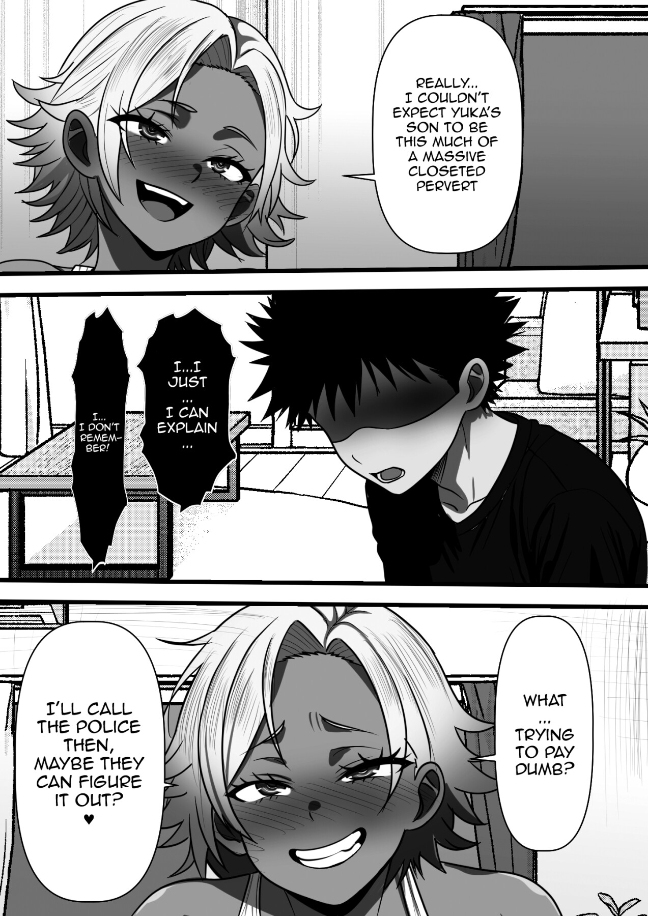 [Furitendou]Mob Danshi datta Ore ga Haha no Kouhai no YanMama o Haramaseru made no Hanashi | The Story Of How I, An Irrelevant Guy, Got To Impregnate My Mother's Delinquent MILF[English] Page 19