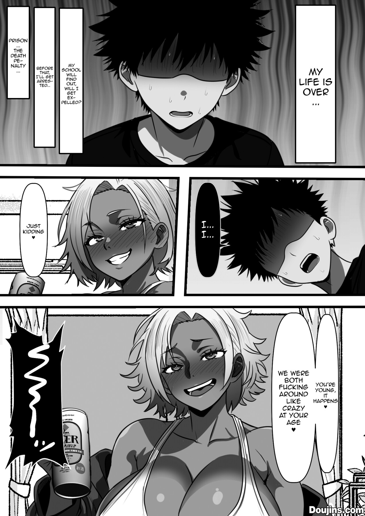 [Furitendou]Mob Danshi datta Ore ga Haha no Kouhai no YanMama o Haramaseru made no Hanashi | The Story Of How I, An Irrelevant Guy, Got To Impregnate My Mother's Delinquent MILF[English] Page 20