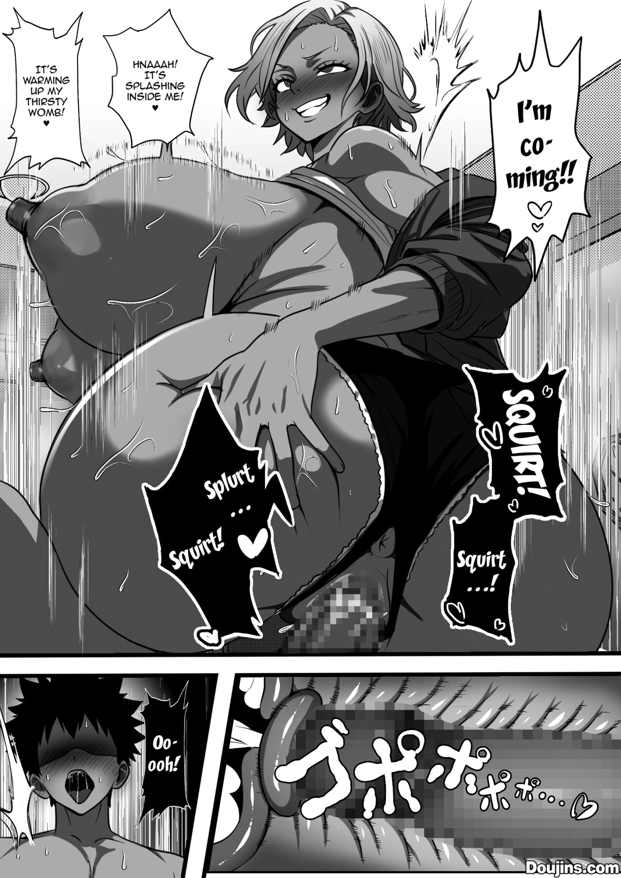 [Furitendou]Mob Danshi datta Ore ga Haha no Kouhai no YanMama o Haramaseru made no Hanashi | The Story Of How I, An Irrelevant Guy, Got To Impregnate My Mother's Delinquent MILF[English] Page 32