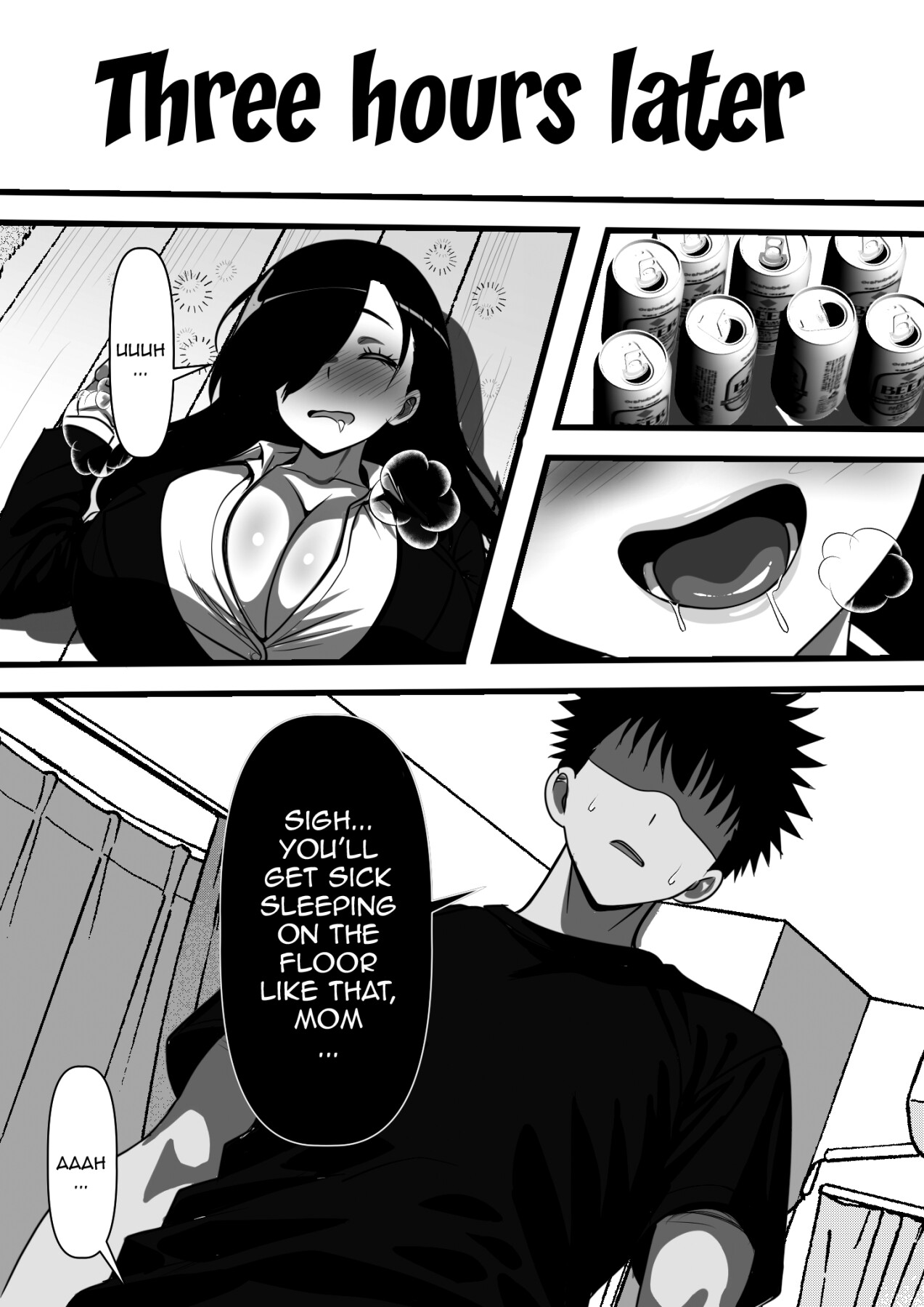 [Furitendou]Mob Danshi datta Ore ga Haha no Kouhai no YanMama o Haramaseru made no Hanashi | The Story Of How I, An Irrelevant Guy, Got To Impregnate My Mother's Delinquent MILF[English] Page 7