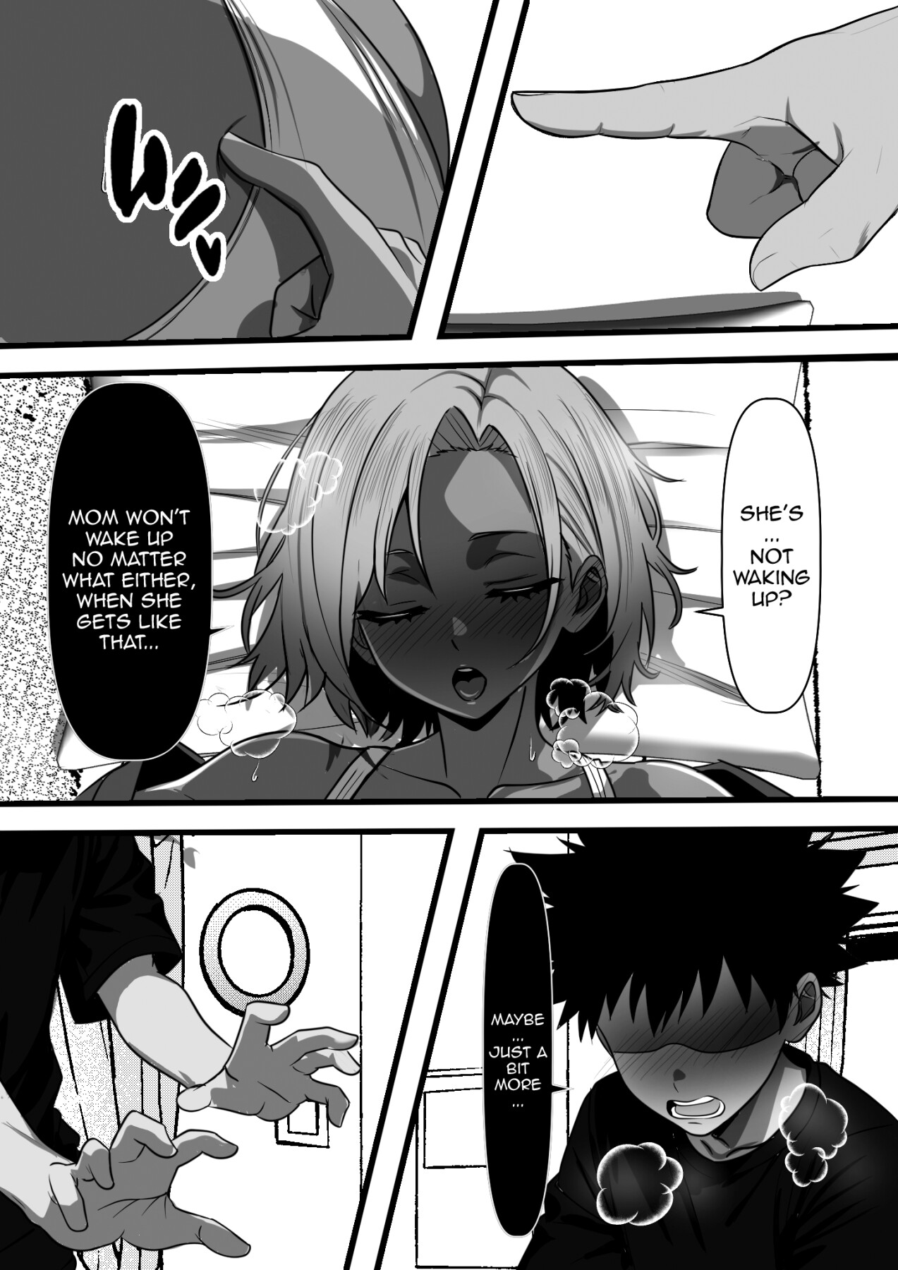 [Furitendou]Mob Danshi datta Ore ga Haha no Kouhai no YanMama o Haramaseru made no Hanashi | The Story Of How I, An Irrelevant Guy, Got To Impregnate My Mother's Delinquent MILF[English] Page 9