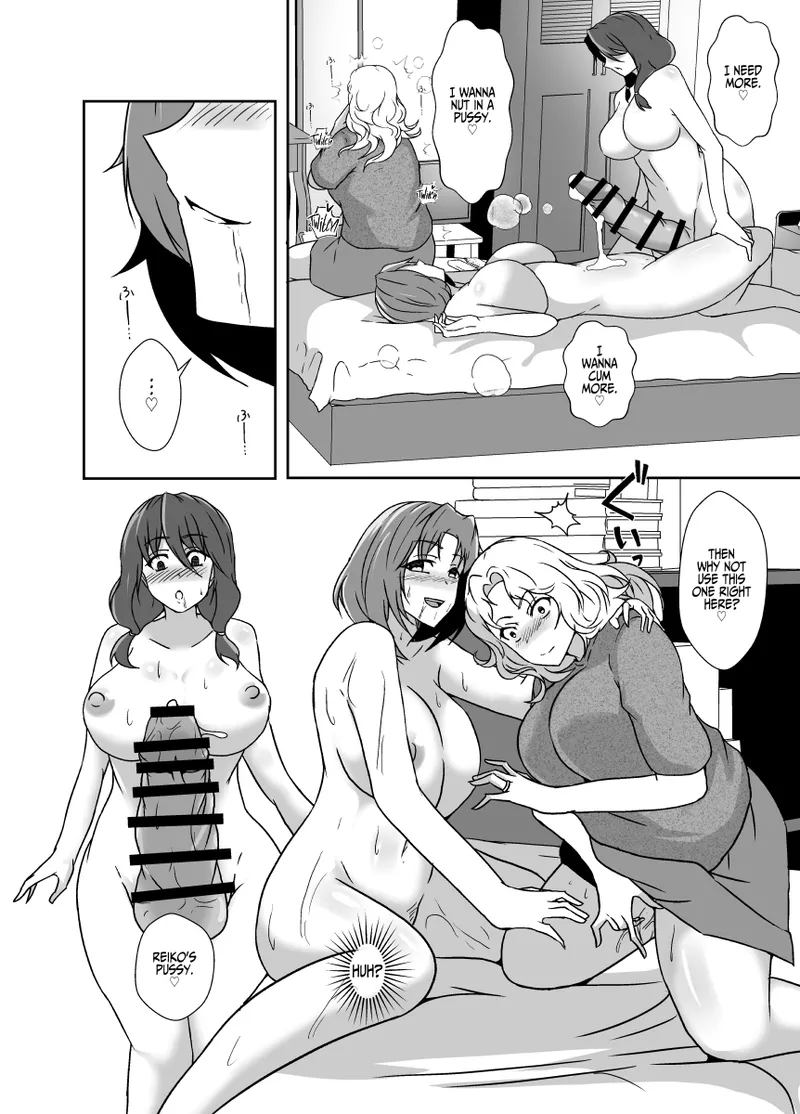 [Lilium Kyouwakoku (Shimakawa)]Musume ga Futanari Zetsurin nanode Mamatomo ni Seishori o Tetsudatte Morau | My Daughter Is An Insatiable Dickchick, So I Asked My Fellow Mother Friends For Some "Help"[English] [Iulius] Page 30