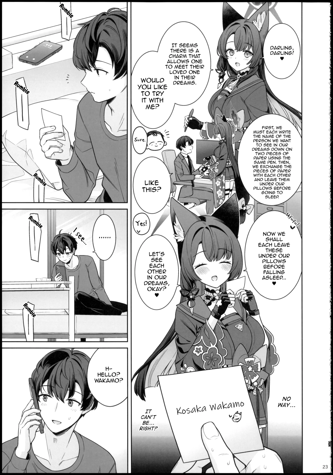 (Sensei no Archive 15) [NOMIYAGUMI (Ichinomiya)]Junjou Renjou Hatsujou Kitsune -6- | Pure Lovestruck Fox in Heat -6-(Blue Archive) [English] [mysterymeat3] Page 23