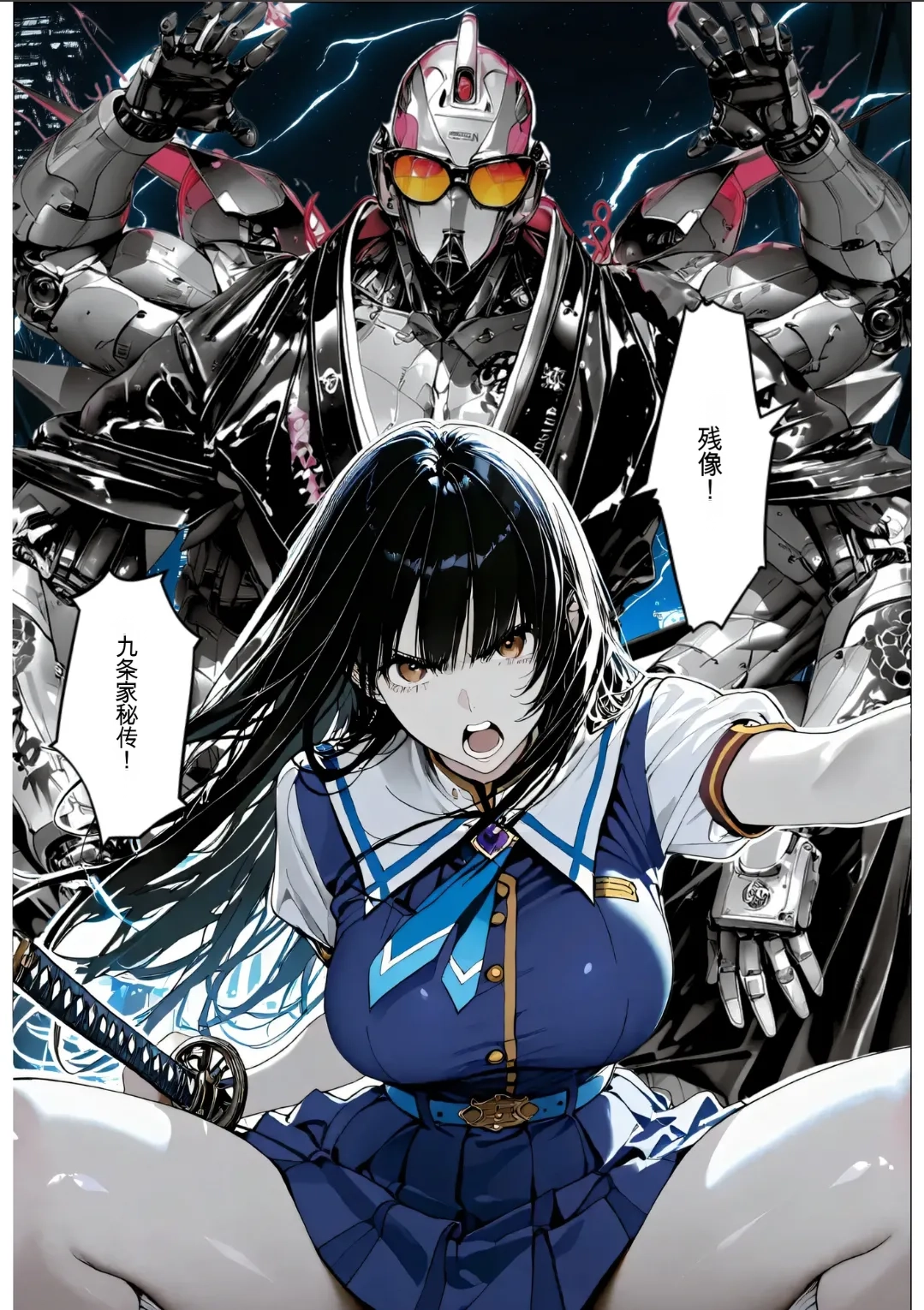[AI_MAKER]國立彩舞来学園 第01話(オリジナル) [AI Generated][AI 翻译] Page 14