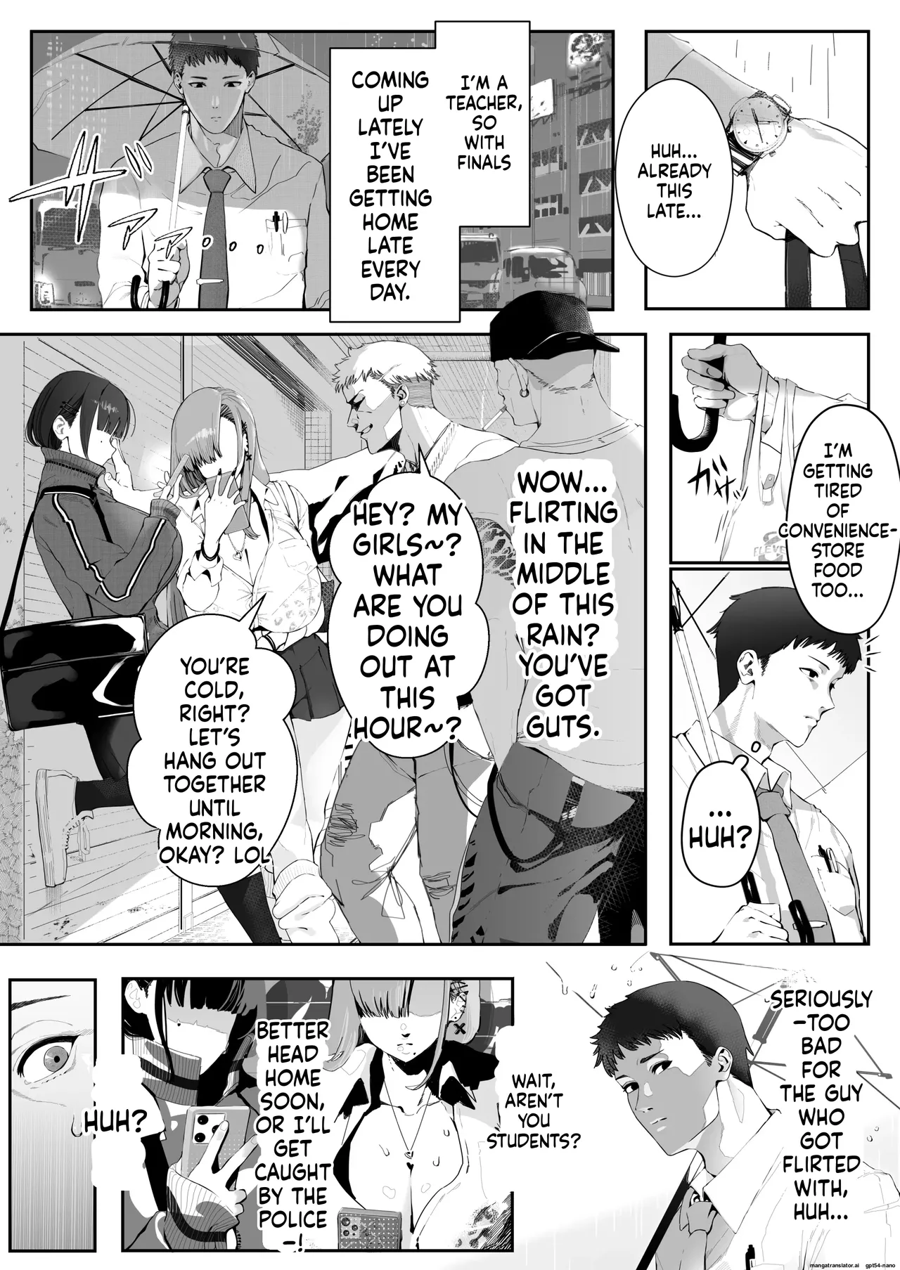 [Umour]Gal Ane × Downer-kei Imouto no Kiken na Yuuwaku ni Ore wa Sakaraenaii![English] [MTL] Page 2