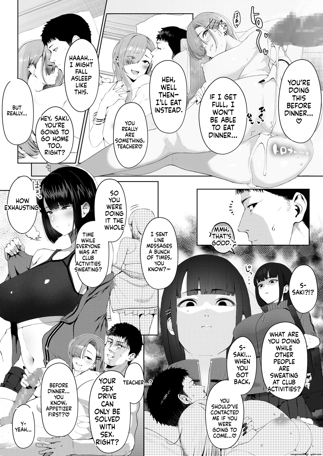 [Umour]Gal Ane × Downer-kei Imouto no Kiken na Yuuwaku ni Ore wa Sakaraenaii![English] [MTL] Page 38