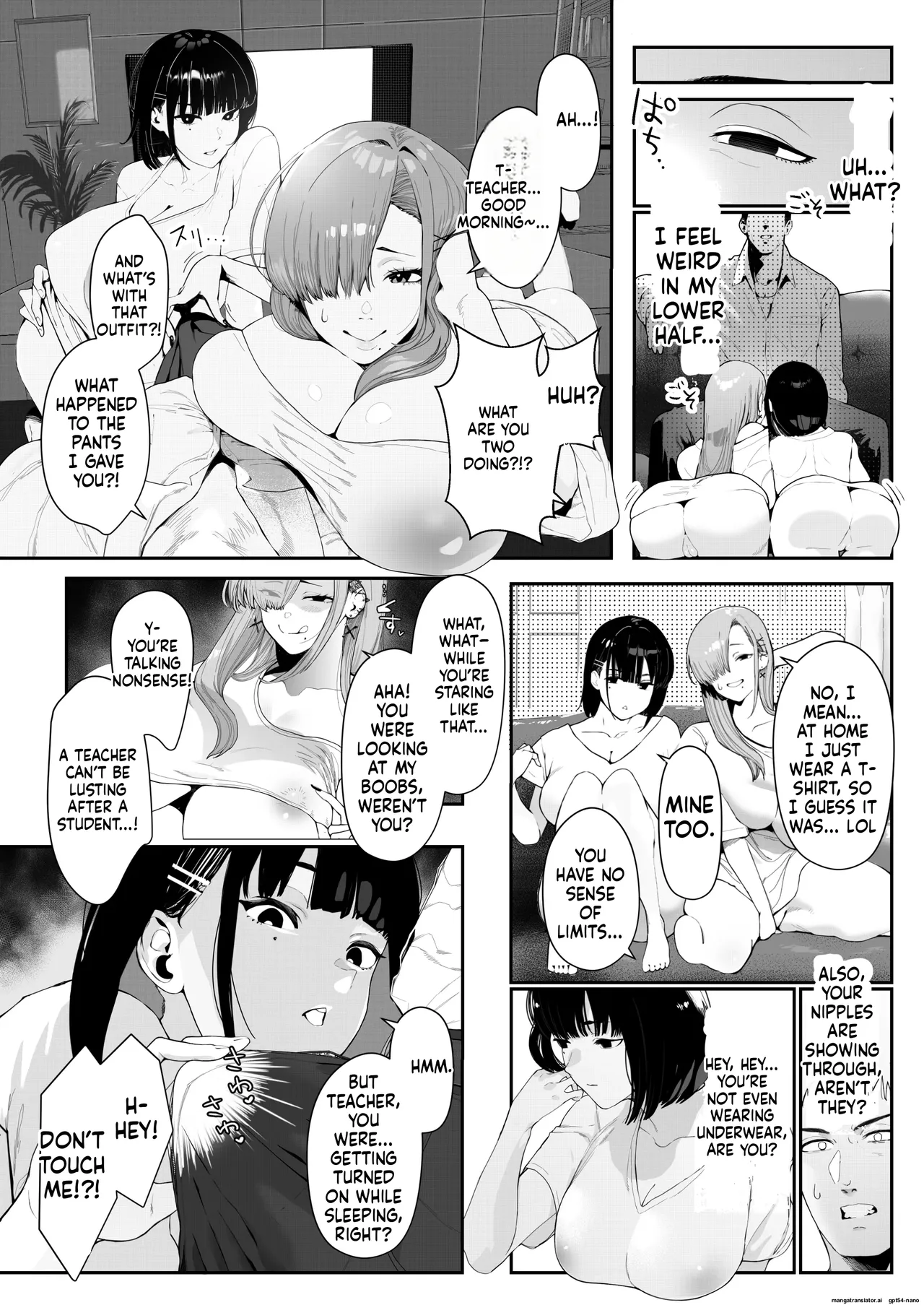 [Umour]Gal Ane × Downer-kei Imouto no Kiken na Yuuwaku ni Ore wa Sakaraenaii![English] [MTL] Page 7