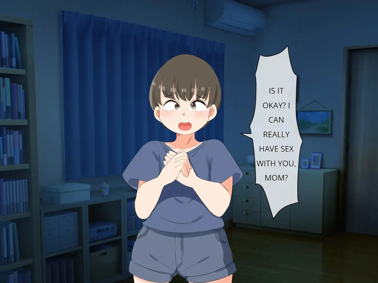[ Kumazasa ]No way! I, a mother, am the object of my son's sexual desire! Page 123