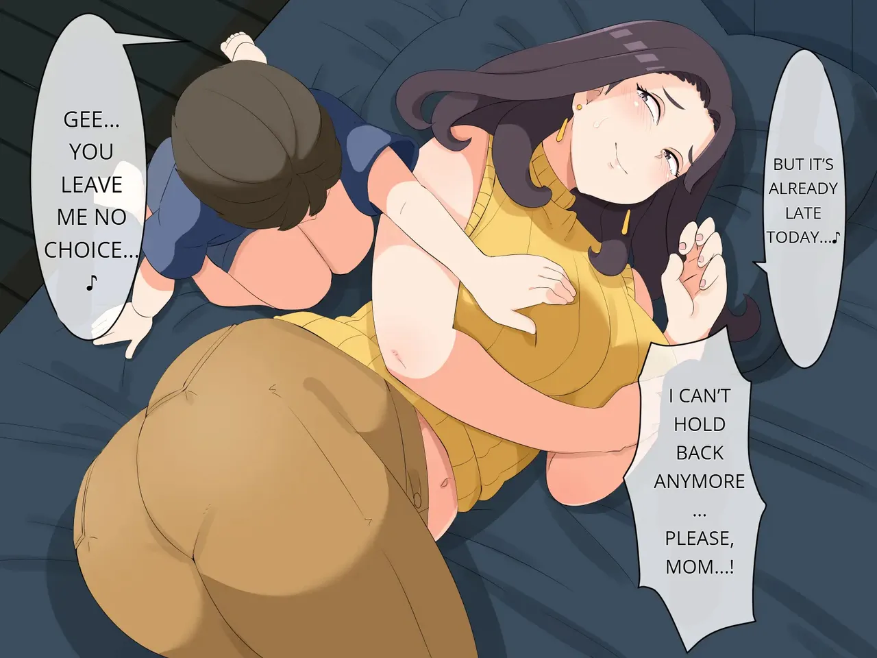 [ Kumazasa ]No way! I, a mother, am the object of my son's sexual desire! Page 31
