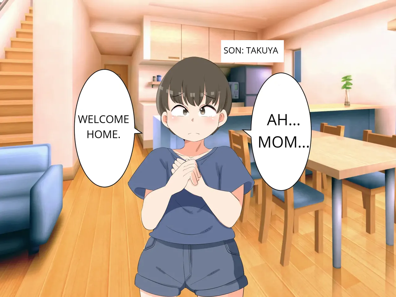 [ Kumazasa ]No way! I, a mother, am the object of my son's sexual desire! Page 4