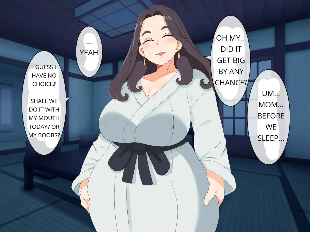 [ Kumazasa ]No way! I, a mother, am the object of my son's sexual desire! Page 54