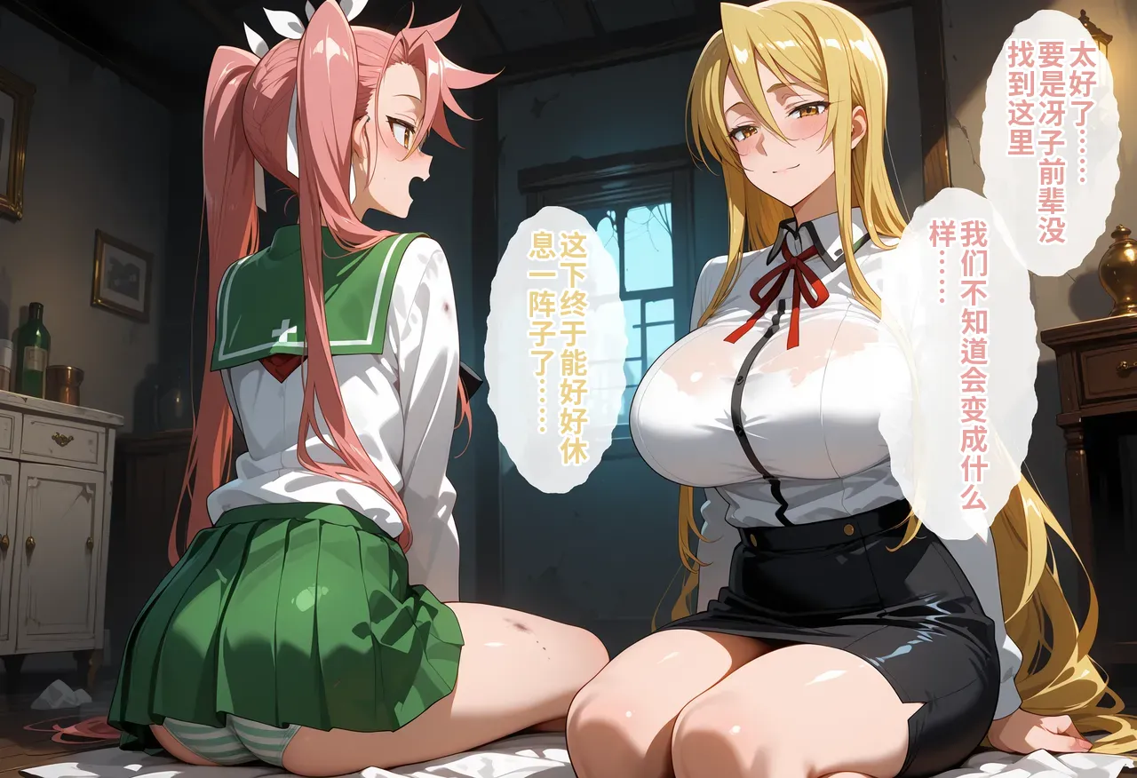[タバタコポン]ゾンビがまんえんしたH〇TDの世界で…催● ハーレム作り[AI Generated] Page 107
