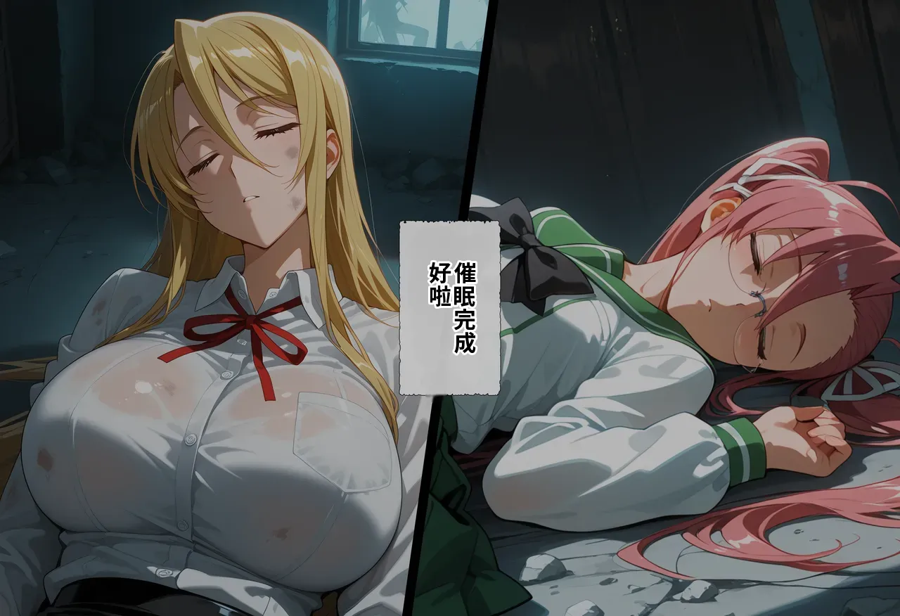 [タバタコポン]ゾンビがまんえんしたH〇TDの世界で…催● ハーレム作り[AI Generated] Page 111