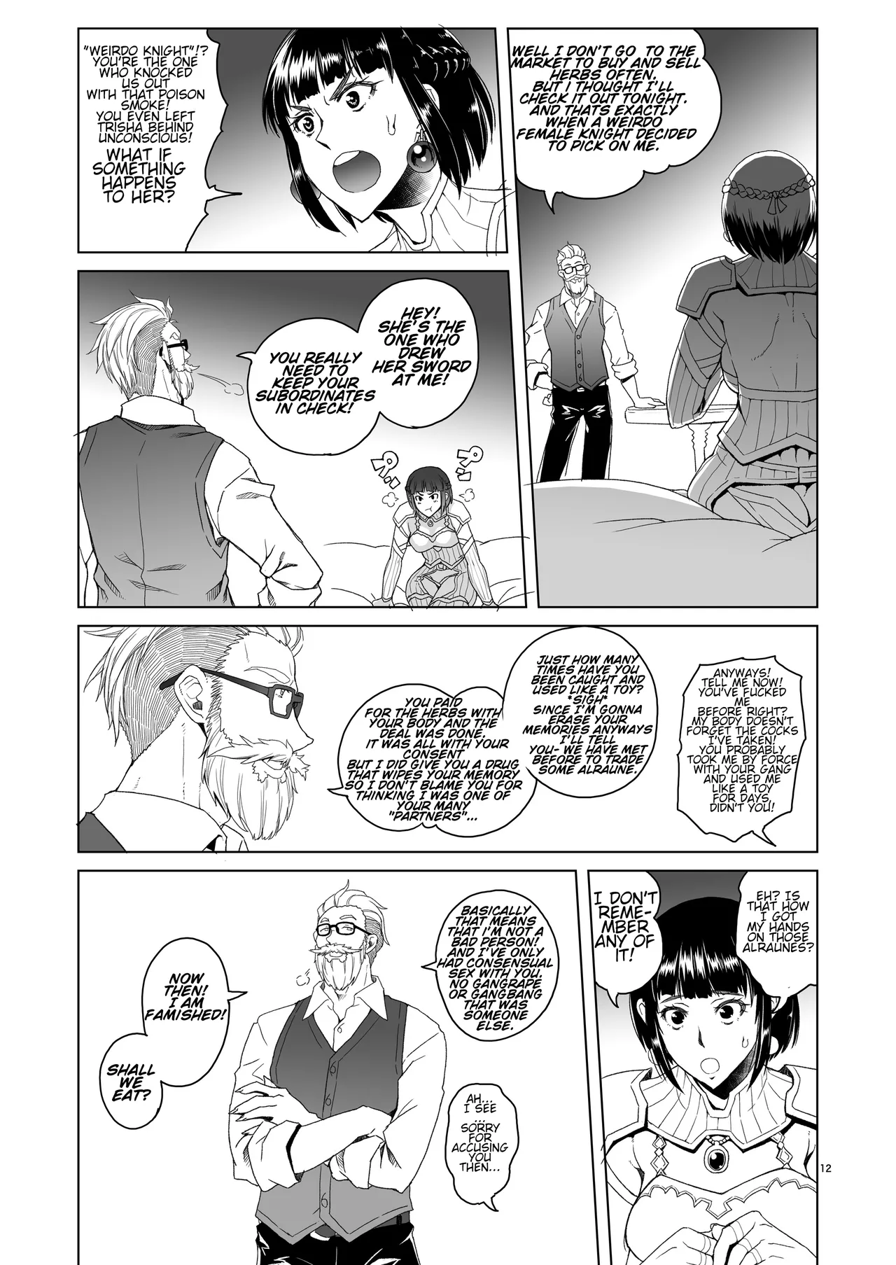 [Asaki Blog Branch Office (Asaki Takayuki)]Onnakishi Rael to Suzuiro no Mori no Kiba 2 - Female Knight Rahel And The Silvery Forest Fang 2 | Lady Knight Rahel and The Silvery Forest Fang 2[English] [CT Scans] [Digital] Page 11